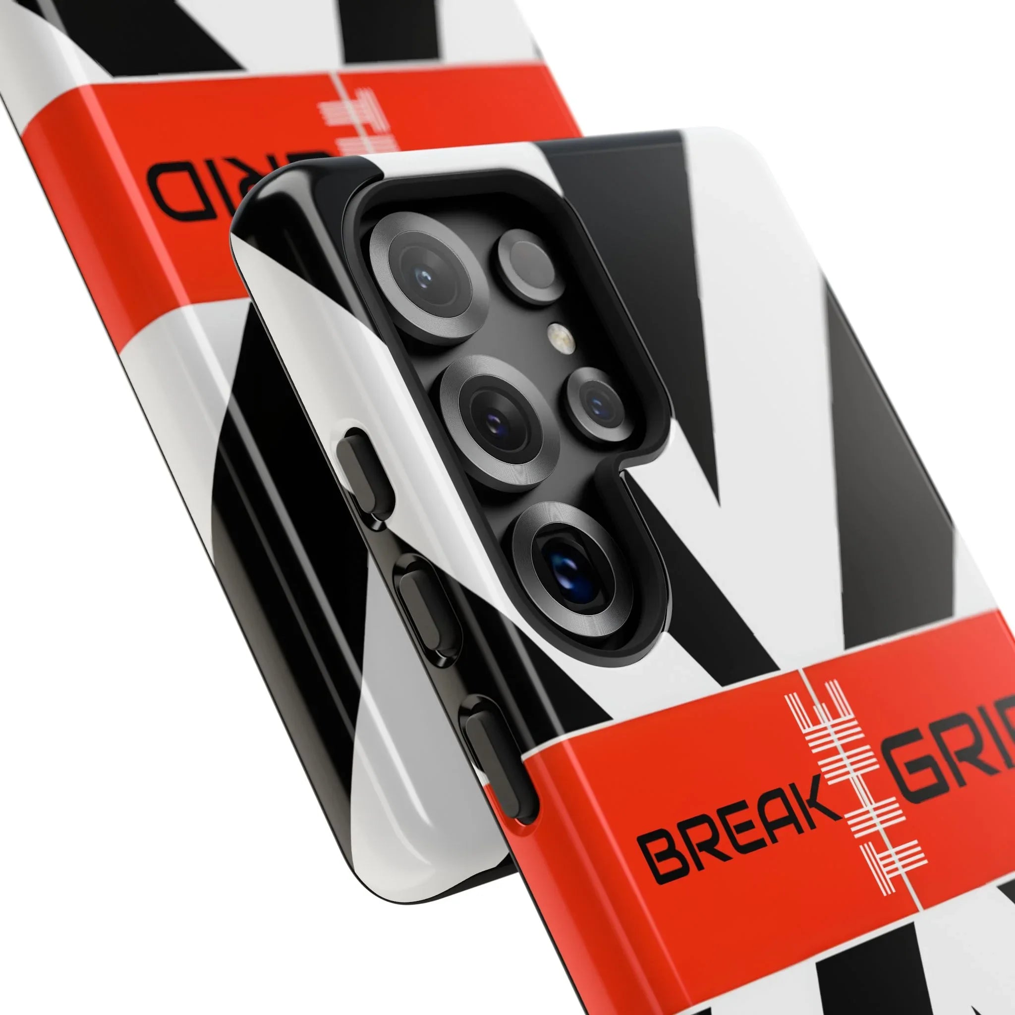 Break The Grid Phone Case for iPhone 11–16 and Galaxy S20–S25 - KARARMDESIGN