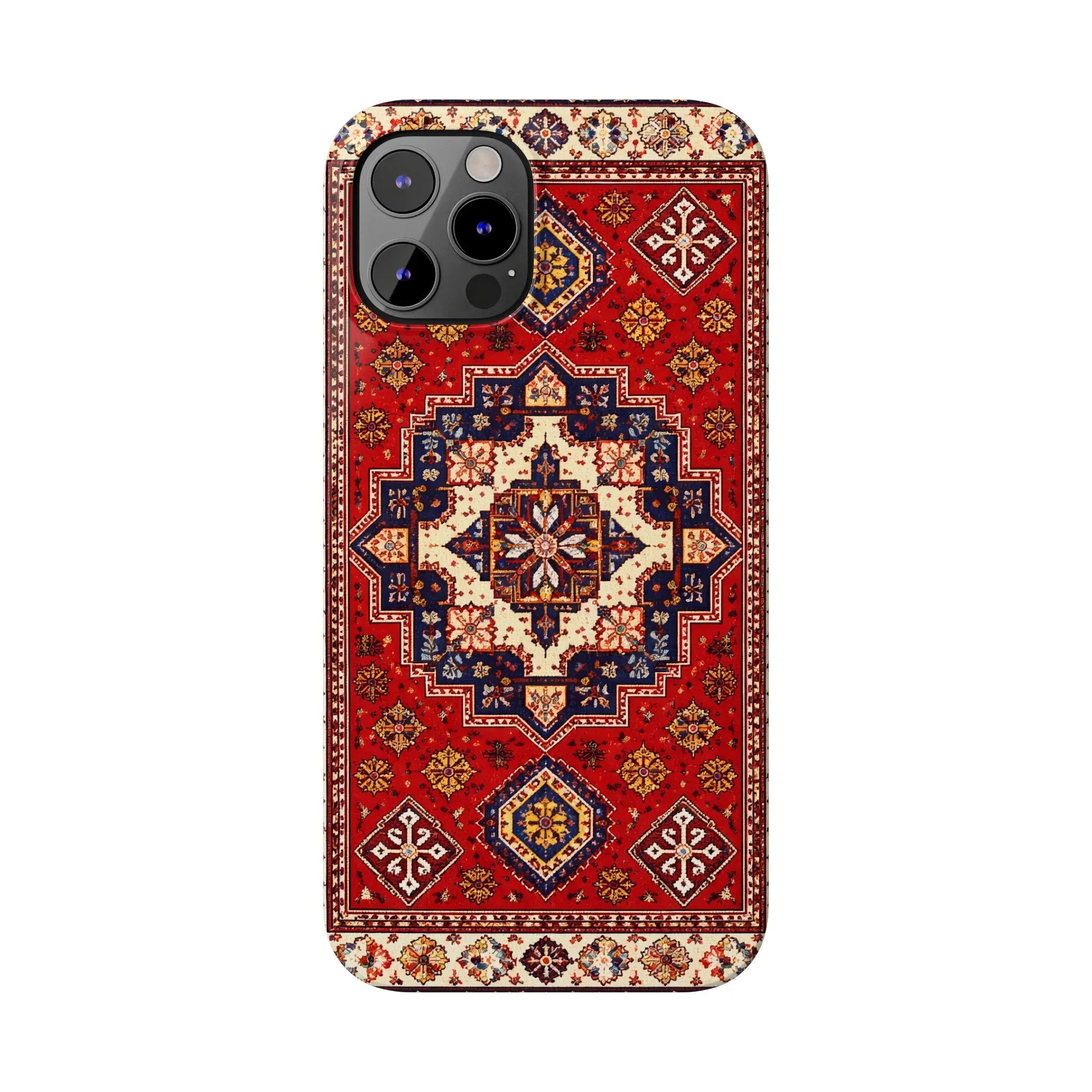 Armenian Carpet Pattern Phone Case for iPhone 11-16 - KARARMDESIGN