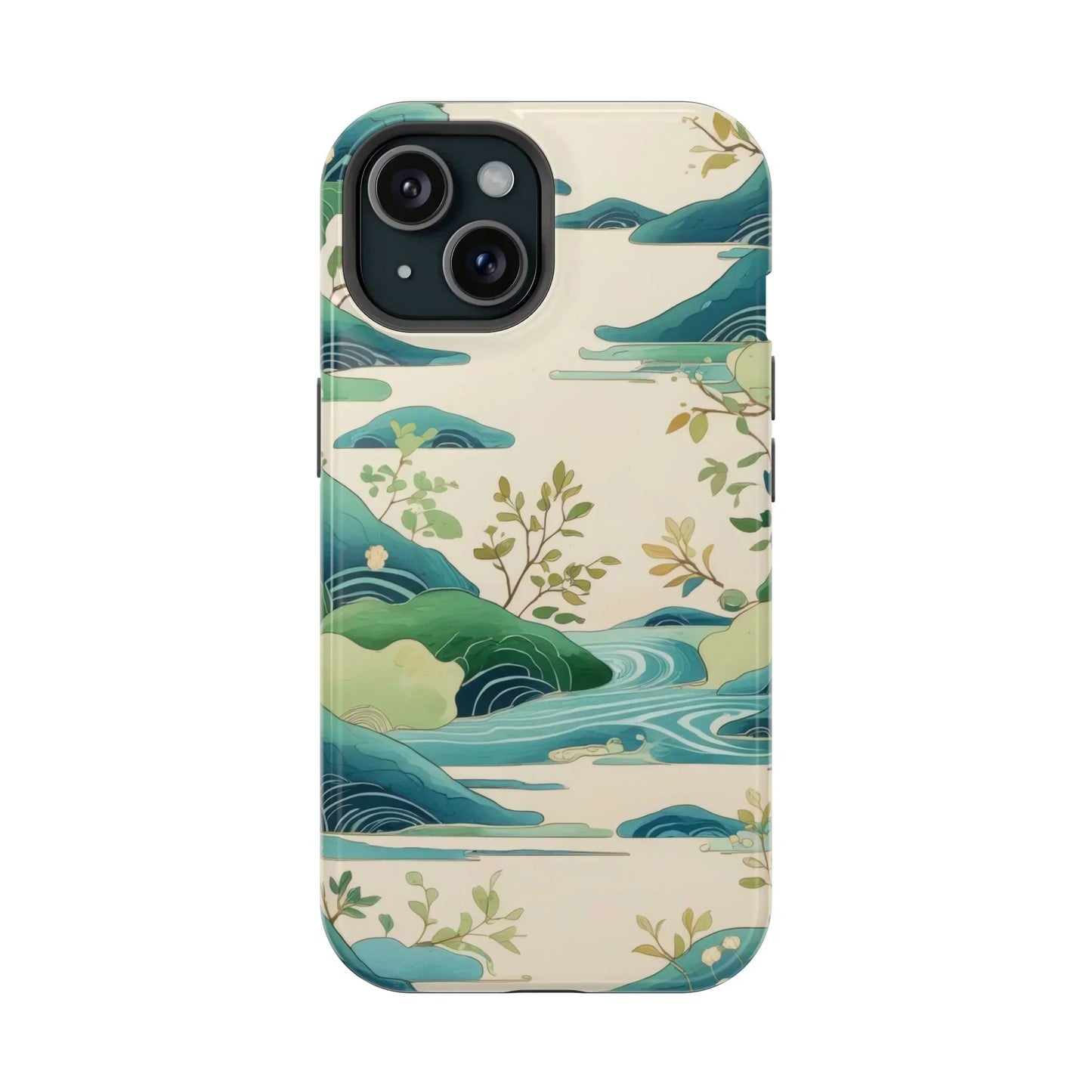 Nature Landscape Phone Case for iPhone 12-16 and Samsung Galaxy S21-S22 Models - KarArmDesign