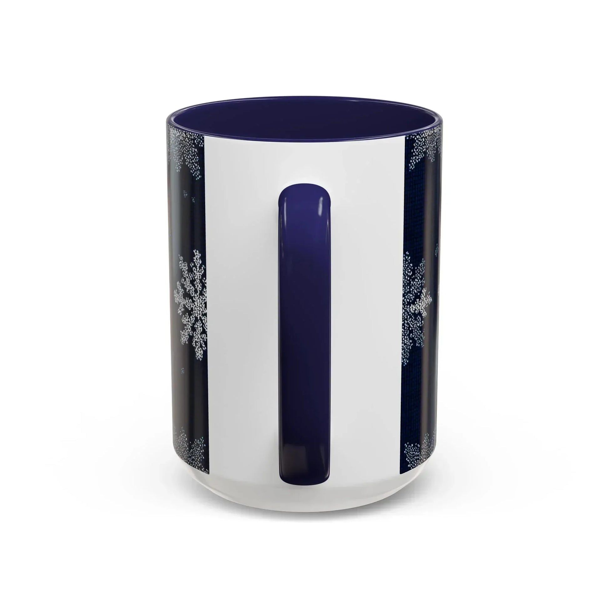 Snowflake Mug - Accent Coffee Mug (11, 15oz) - KARARMDESIGN