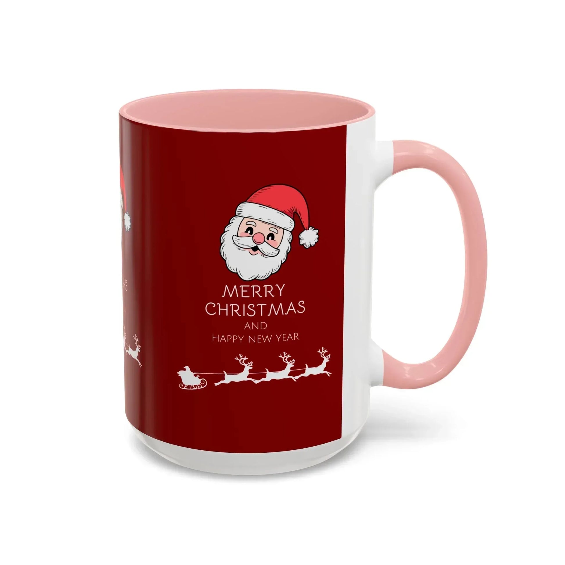 Season’s Smile – Christmas and New Year Accent Coffee Mug (11, 15oz) - KARARMDESIGN