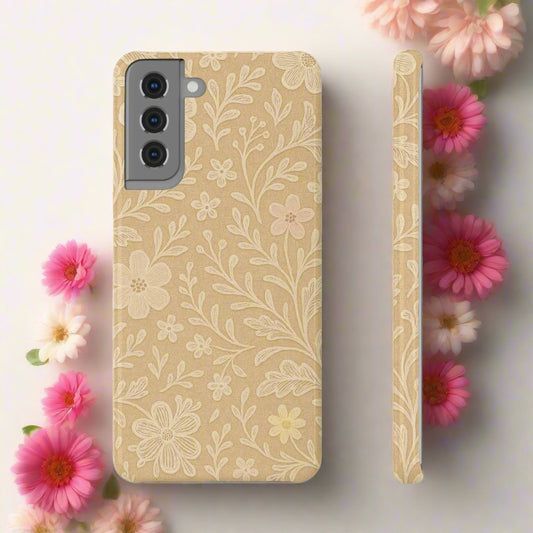 Blossom Veil Floral Phone Case for Samsung Galaxy S21 Models - KarArmDesign