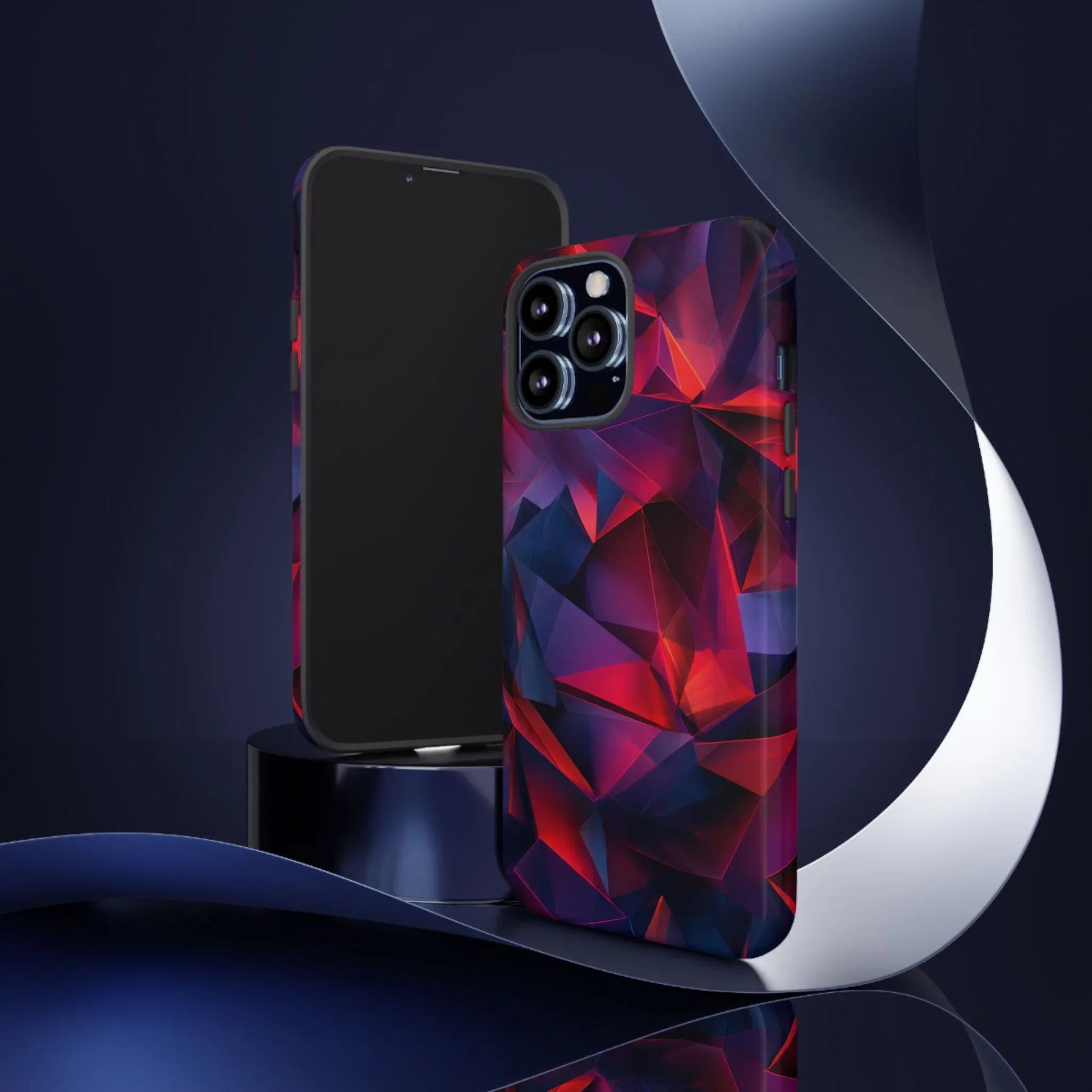 Crystalline Prism Phone Case for iPhone 8-17 and Google Pixel up to 9 - KARARMDESIGN