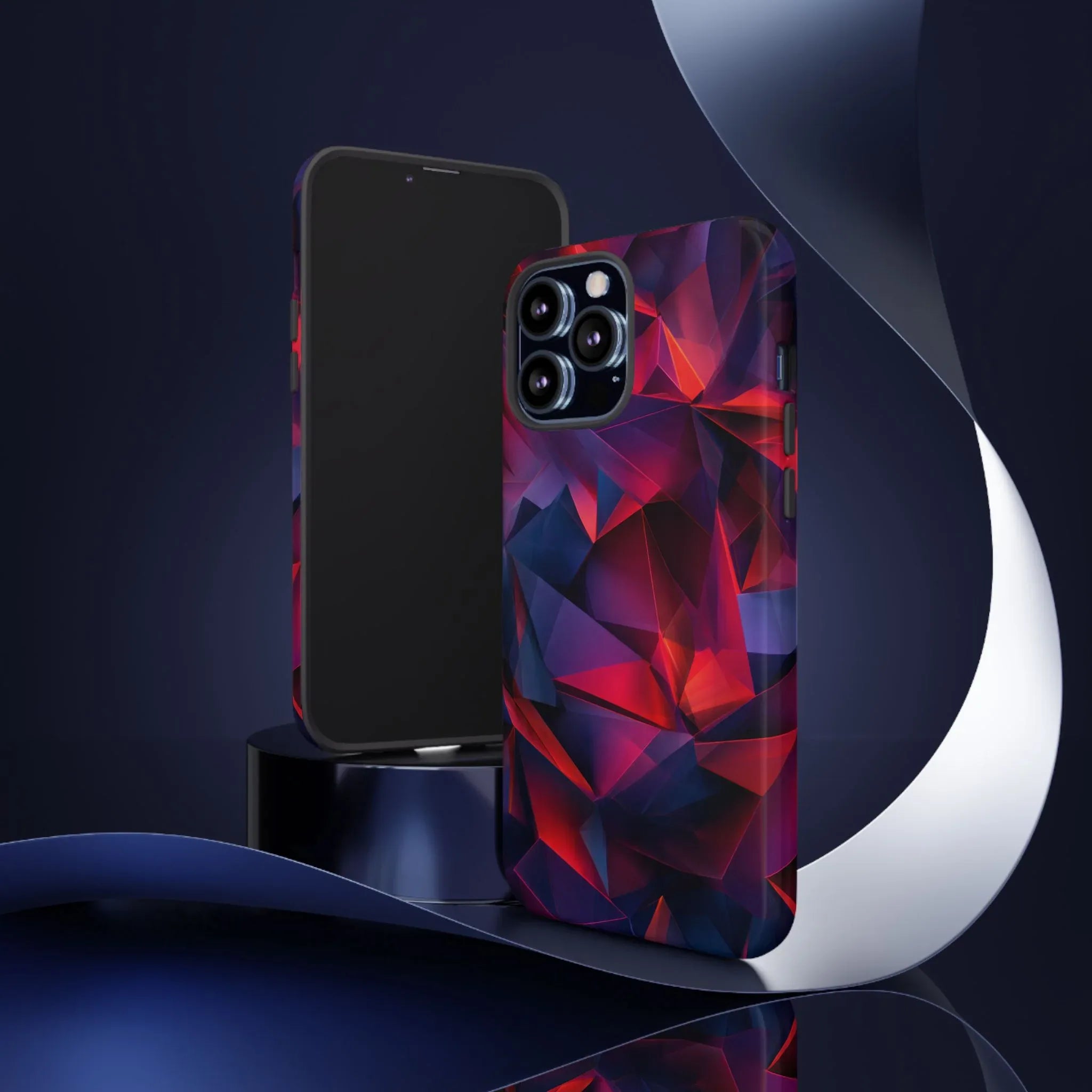 Crystalline Prism Phone Case for iPhone 8-17 and Google Pixel up to 9 - KARARMDESIGN