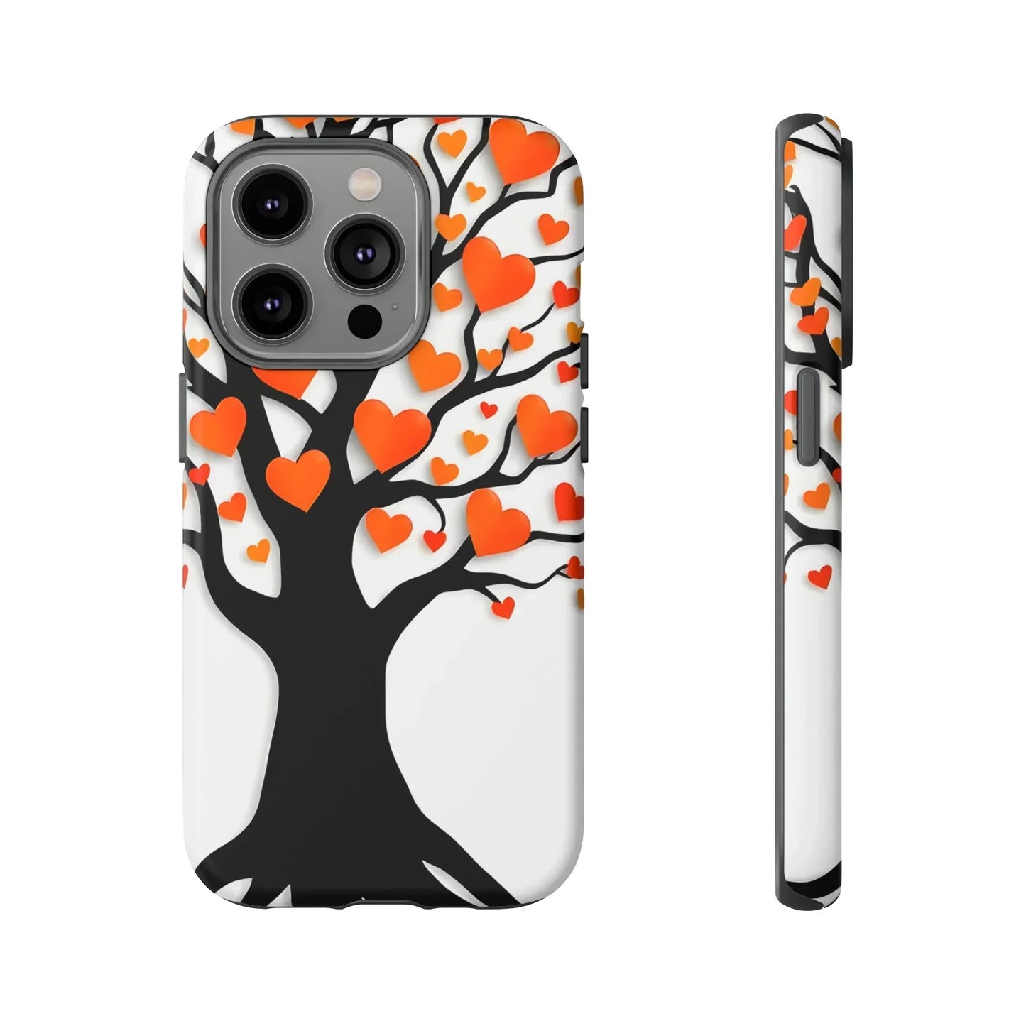 Heart Design Phone Case for iPhone 8–16 and Galaxy S10–S25 Models - KarArmDesign