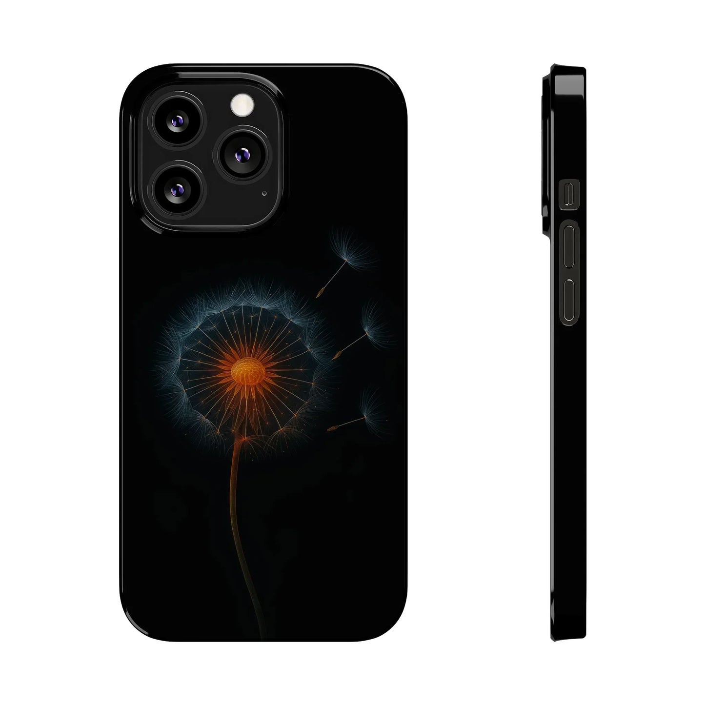 Glowing Dandelion Phone Case for iPhone 7-16 Models - KarArmDesign