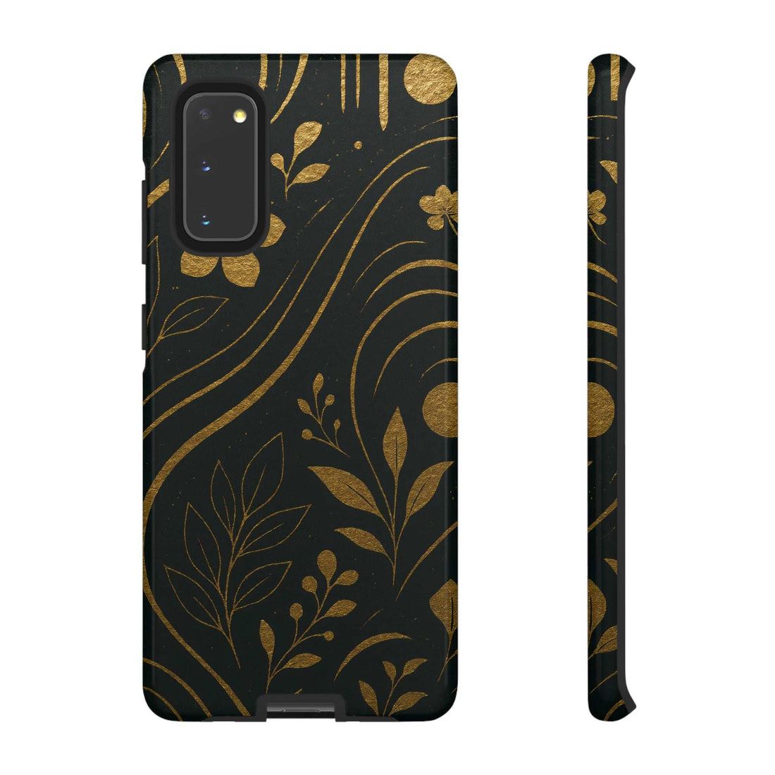 Gold Pattern Tough Phone Case for Galaxy & Pixel