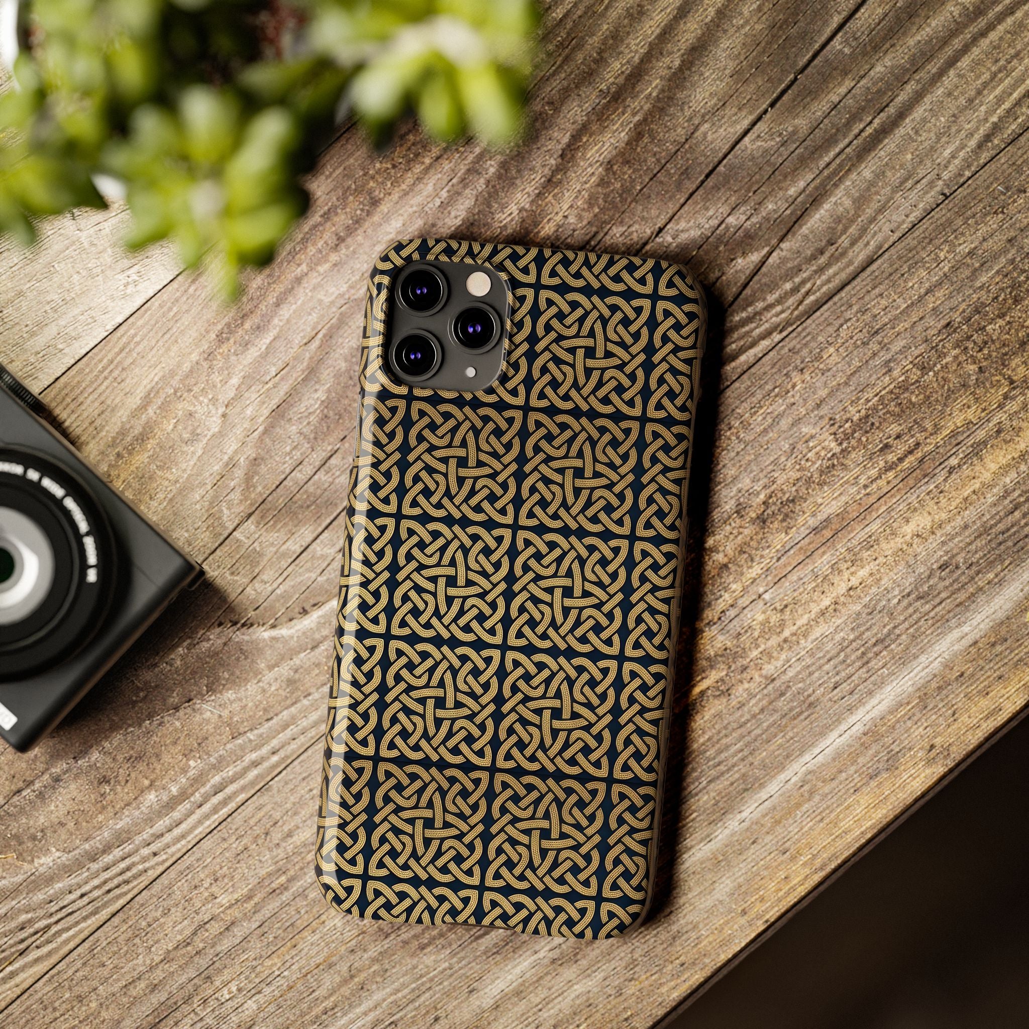 Armenian Ornament Slim Phone Case for iPhone 11–17