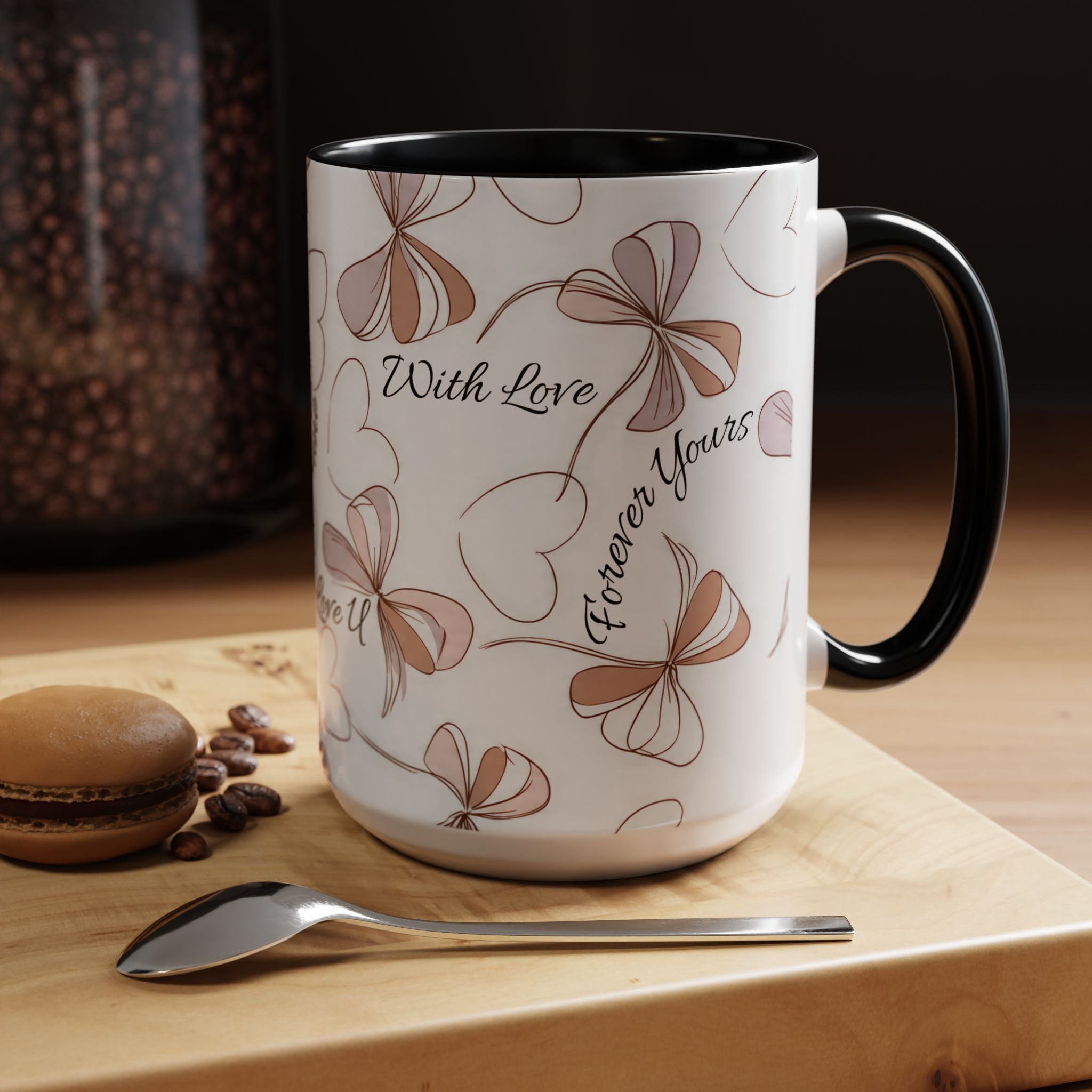 Love Messages Accent Coffee Mug (11, 15oz)