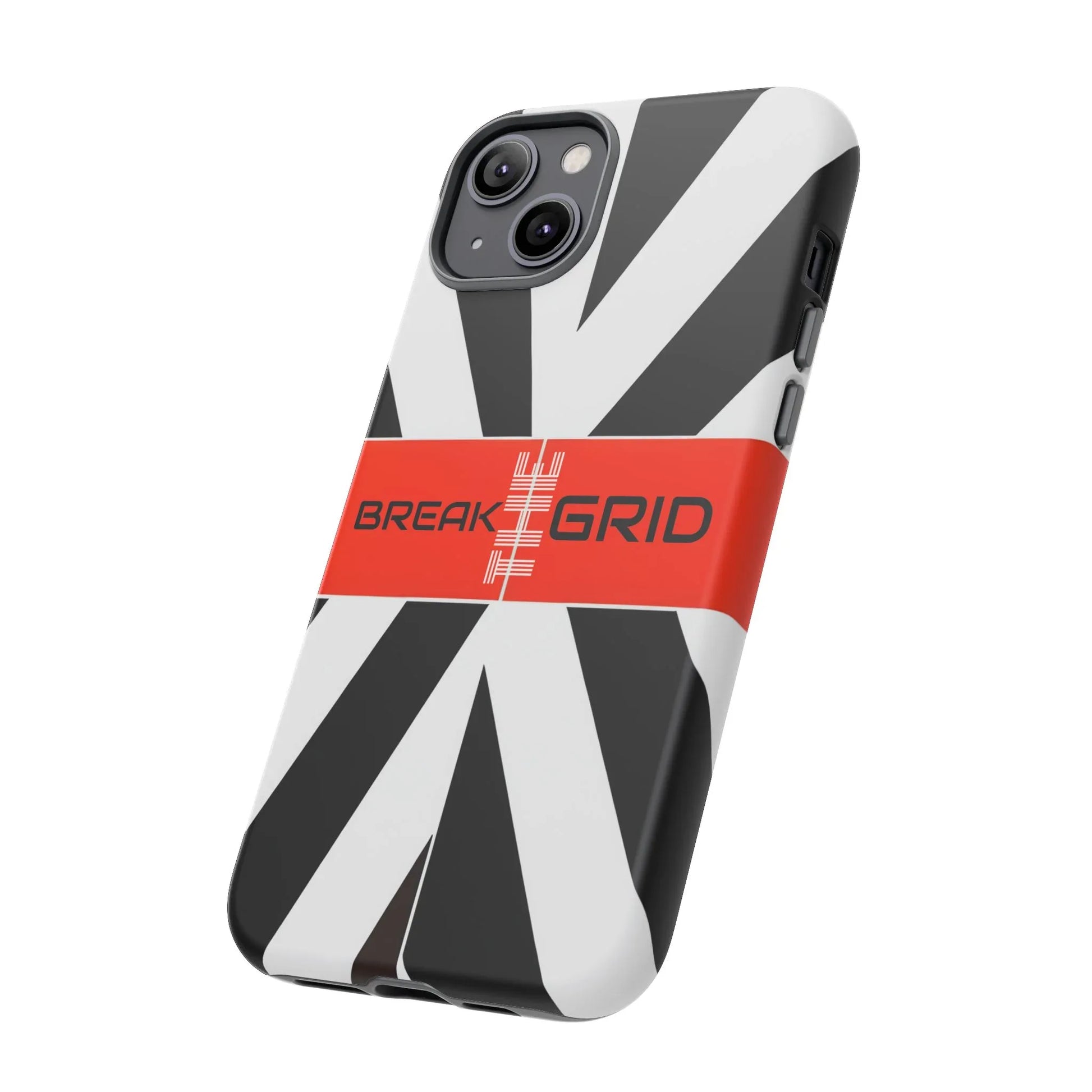 Break The Grid Phone Case for iPhone 11–16 and Galaxy S20–S25 - KARARMDESIGN
