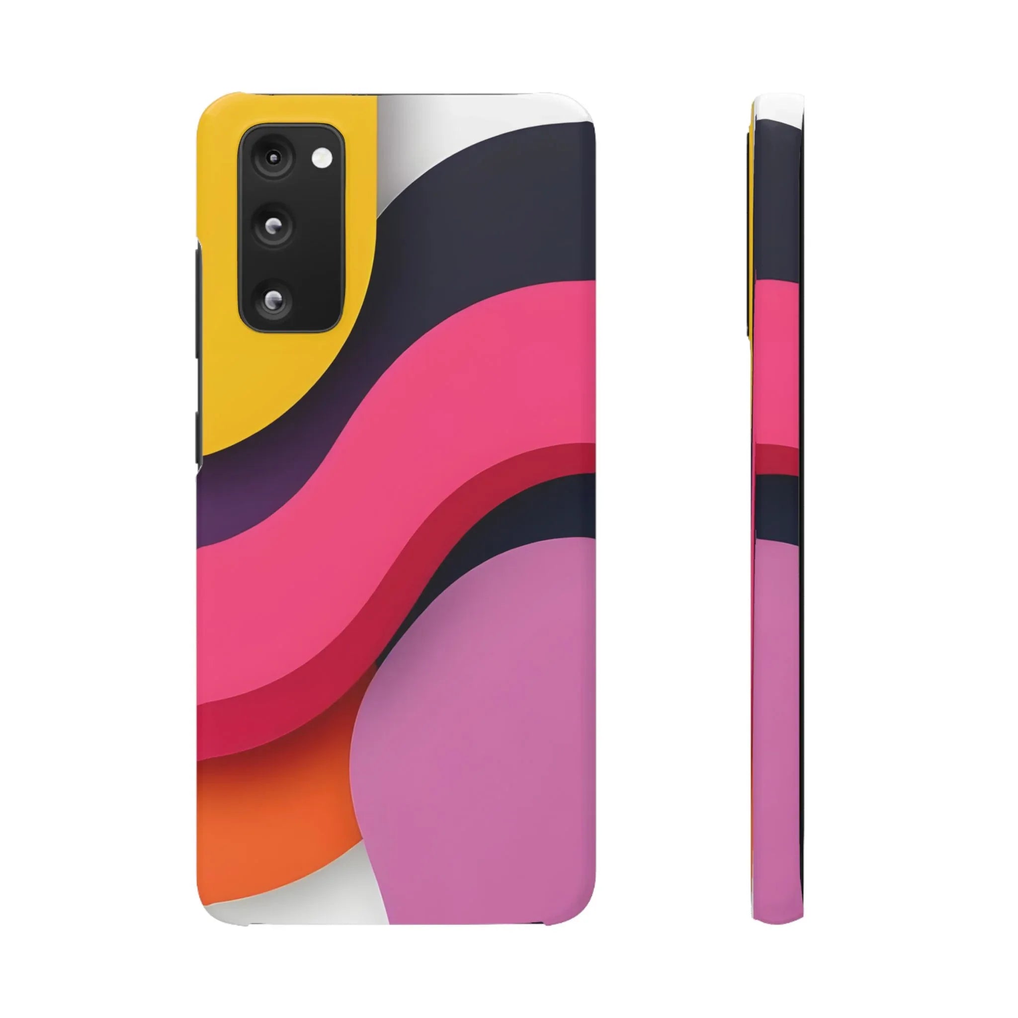 Abstract Phone Case for iPhone 11-17 and Galaxy S20-S25 - KARARMDESIGN