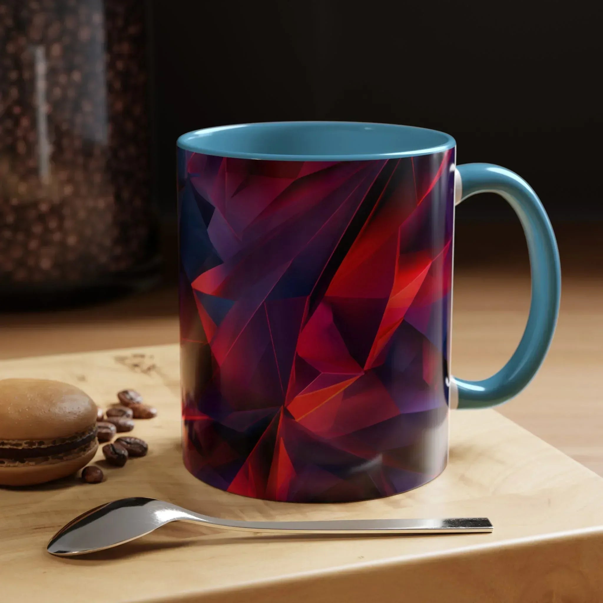 Crystalline Ember Ceramic Mug - Accent Coffee Mug (11, 15oz) - KARARMDESIGN