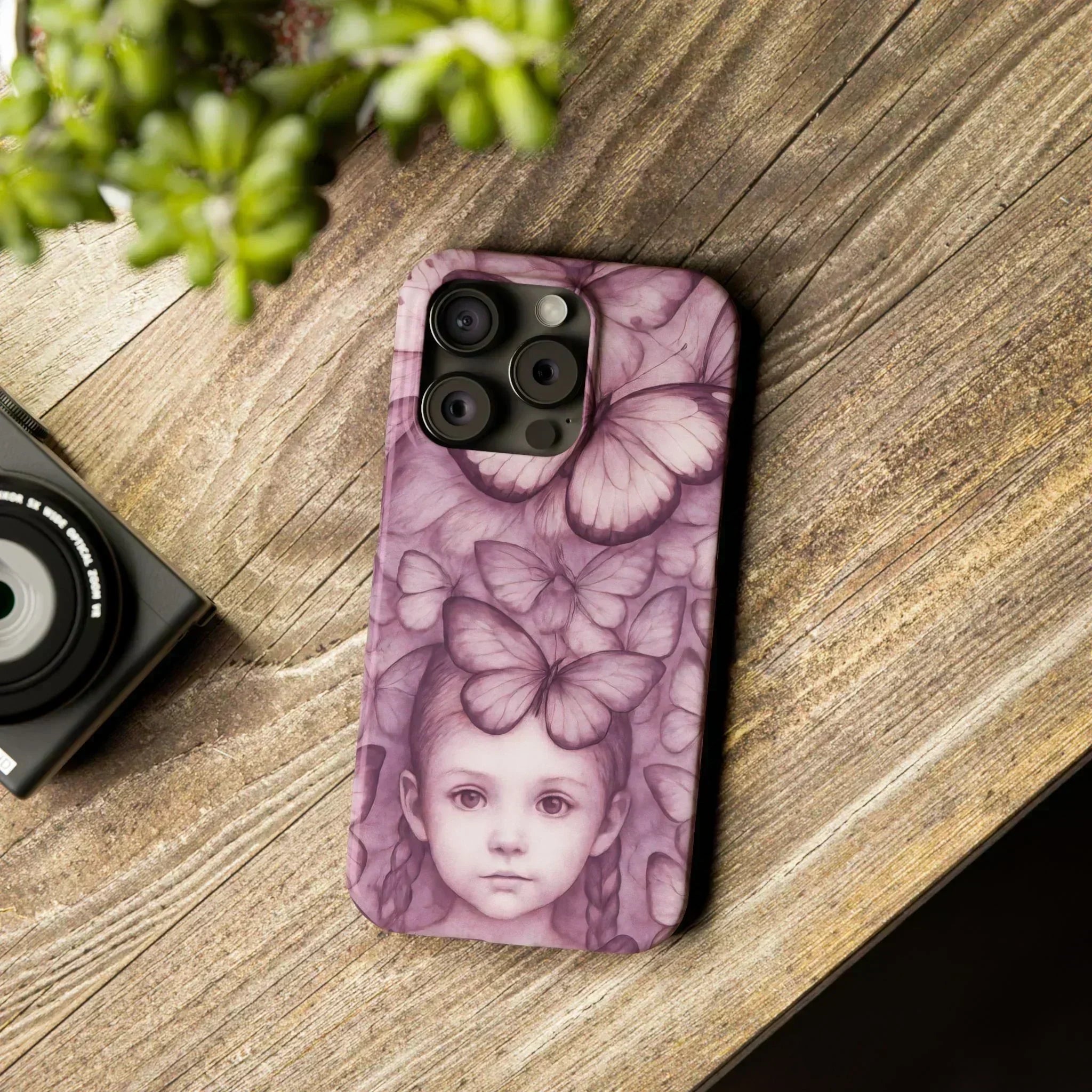 Mystic Girl Phone Case for iPhone 7-17 Models - KARARMDESIGN