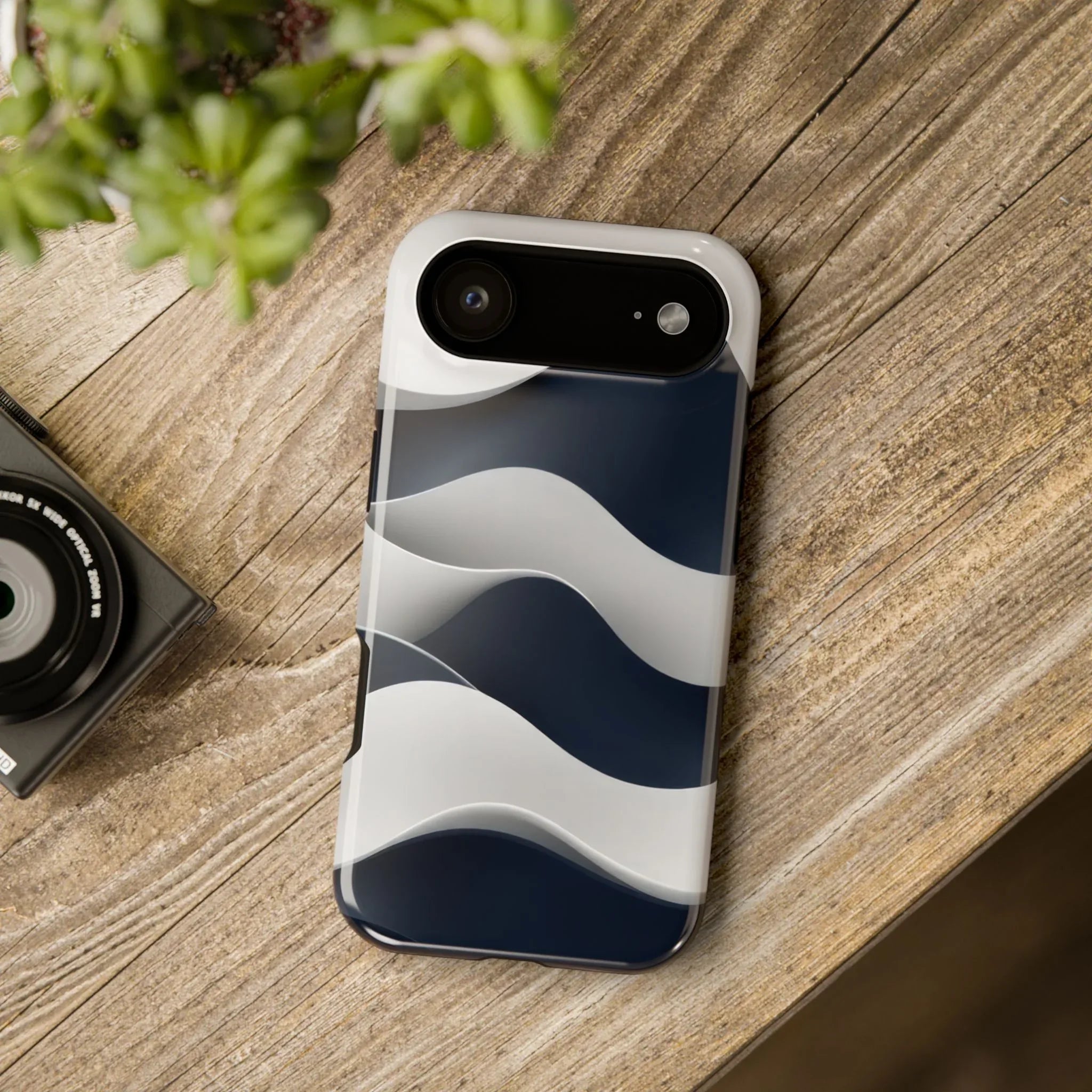 Ocean Flow Phone Case for iPhone 11-17 and Galaxy S21-S22 - KARARMDESIGN