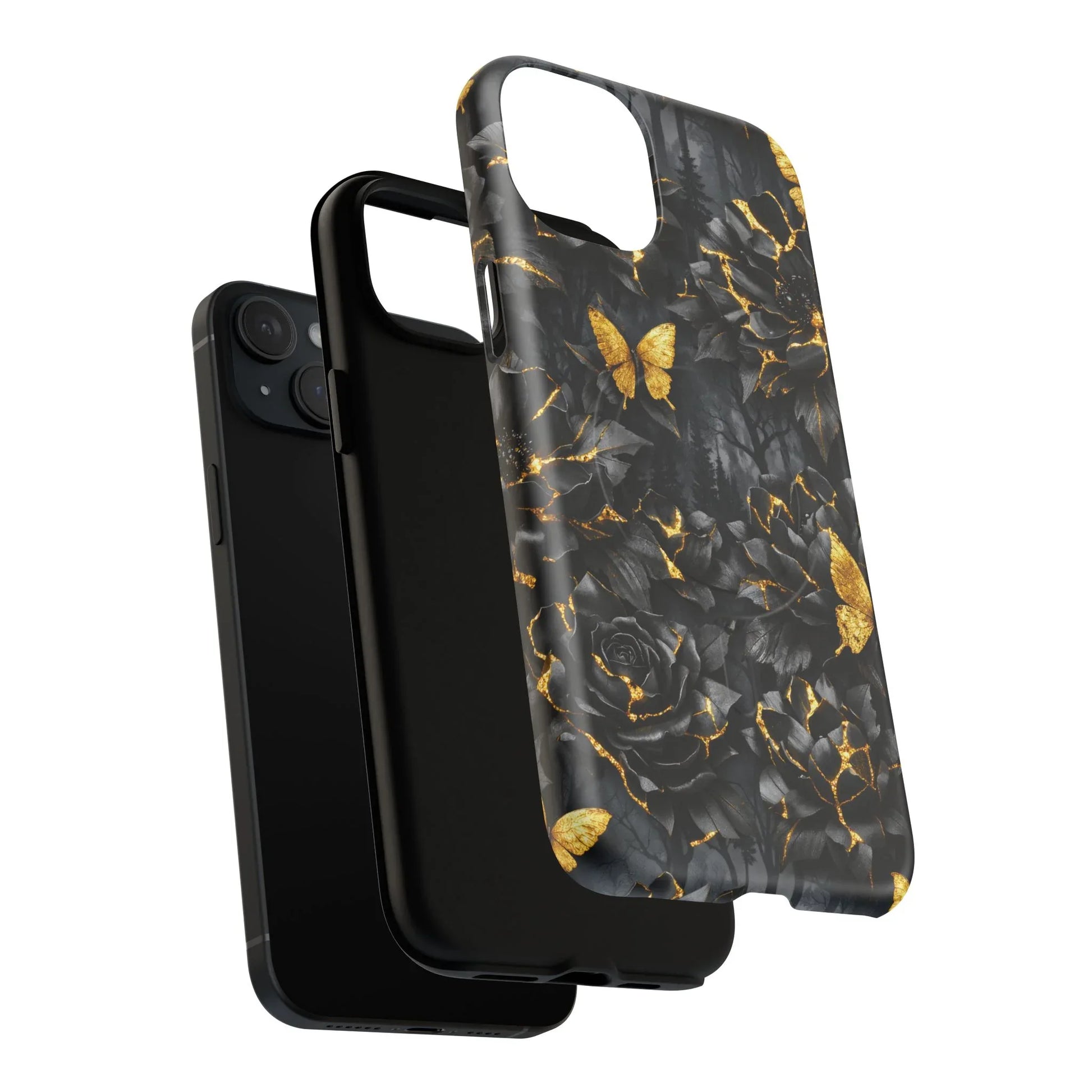 Kintsugi Garden Phone Case for iPhone 13-17 - KARARMDESIGN