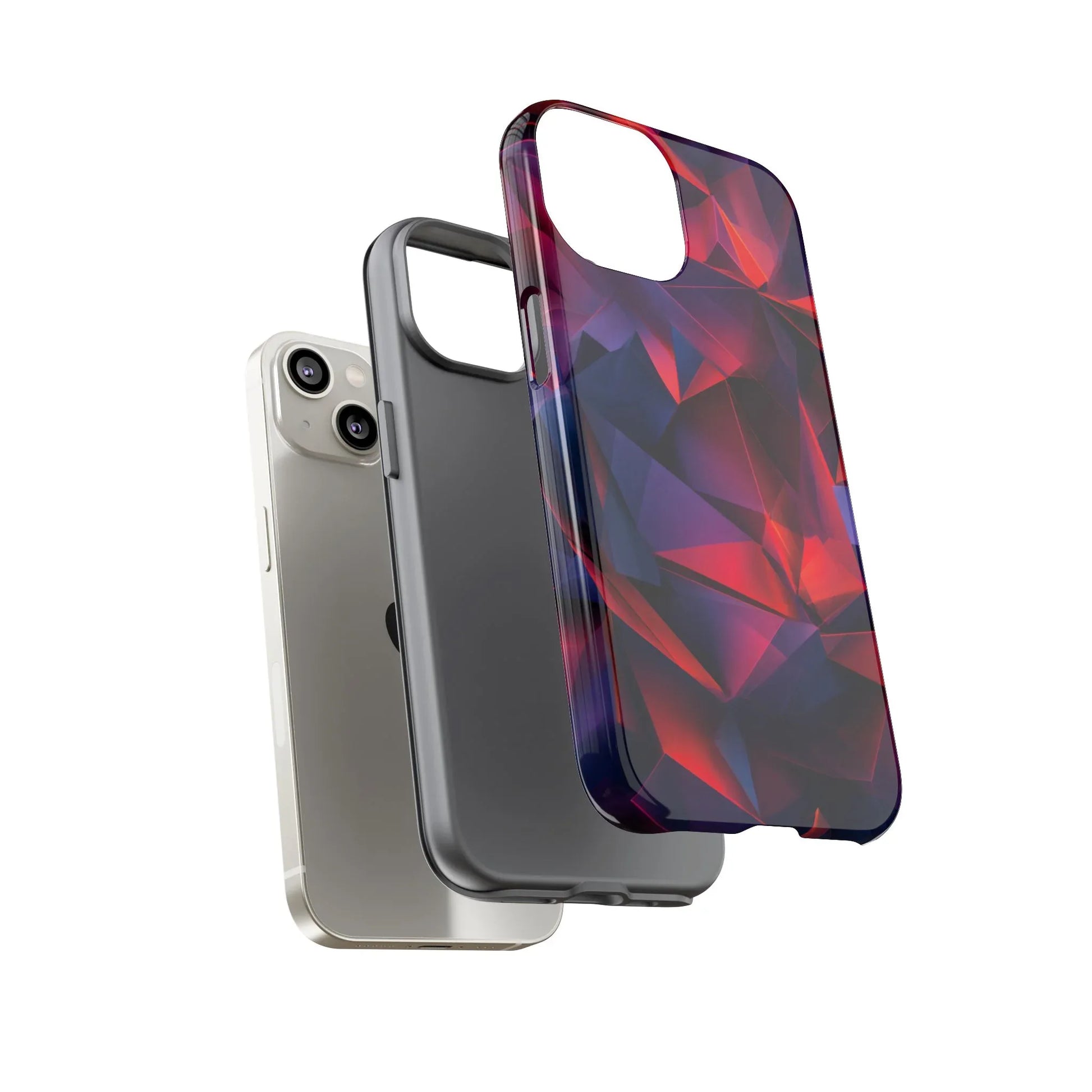 Crystalline Prism Phone Case for iPhone 8-17 and Google Pixel up to 9 - KARARMDESIGN