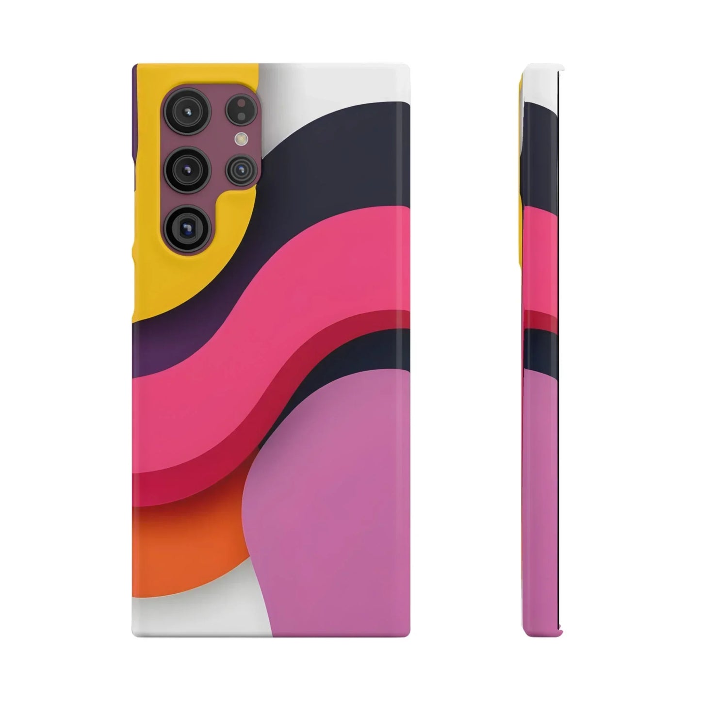 Abstract Phone Case for iPhone 7-16 and Samsung Galaxy S10-S25 Models - KarArmDesign