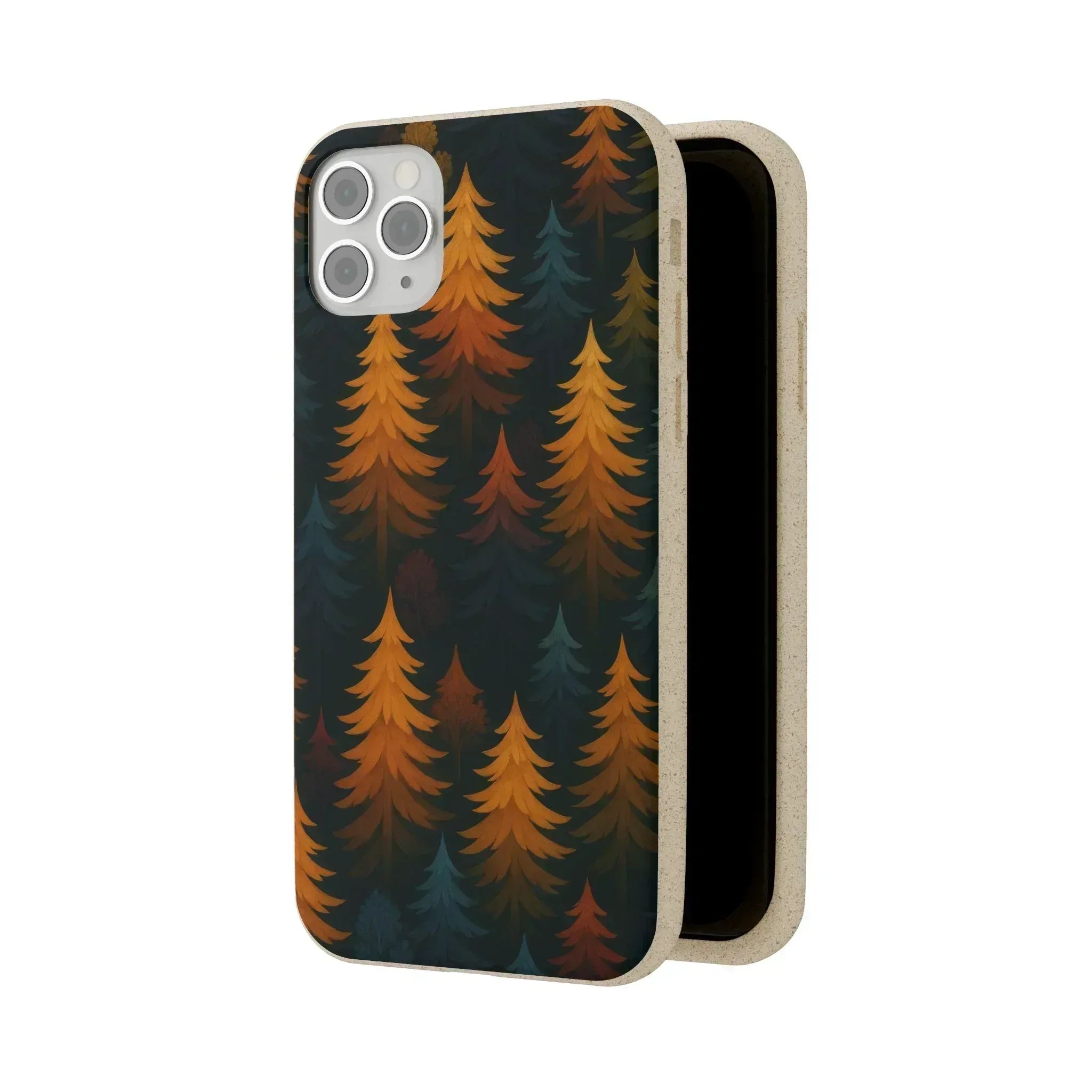 Eco Forest Biodegradable Phone Case for iPhone 11-16 and Galaxy S20-S22 - KARARMDESIGN