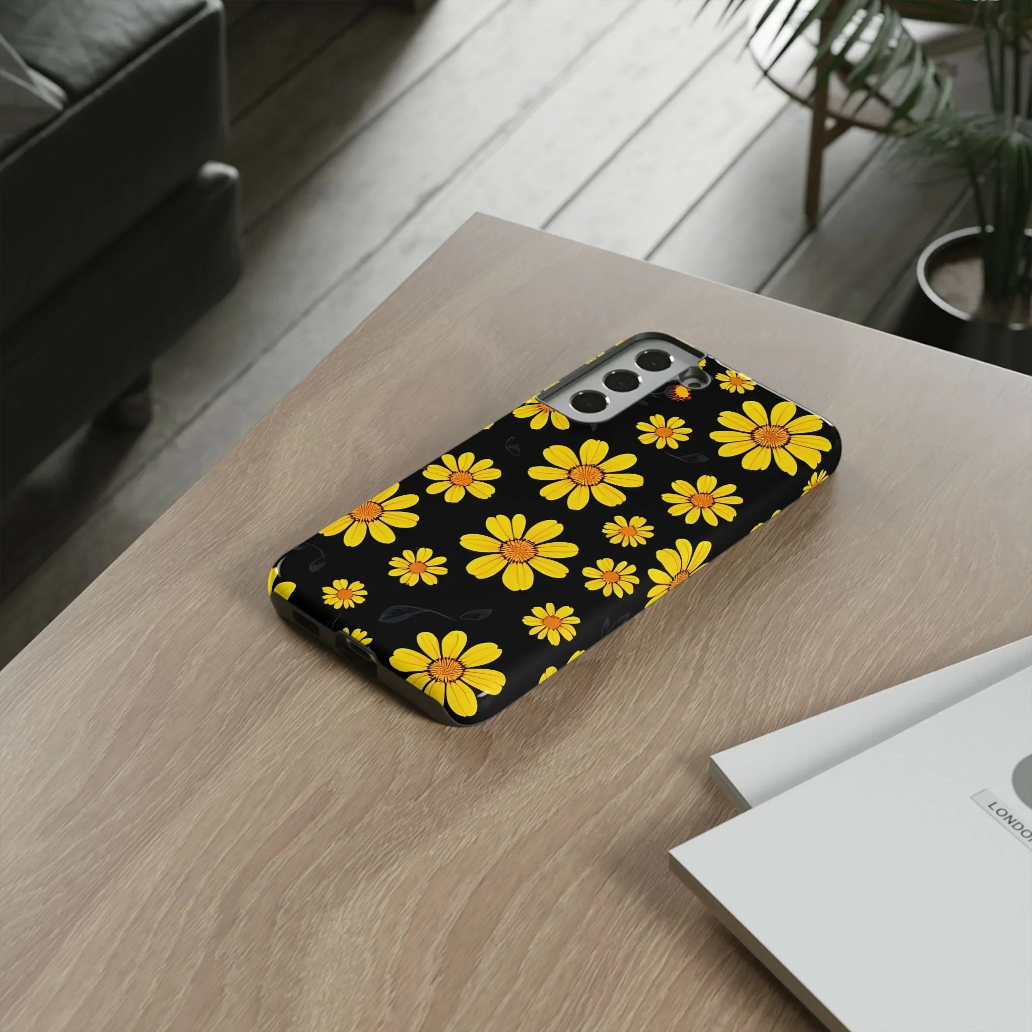 Elegant Floral Phone Case for Samsung Galaxy S20-S25 - KARARMDESIGN