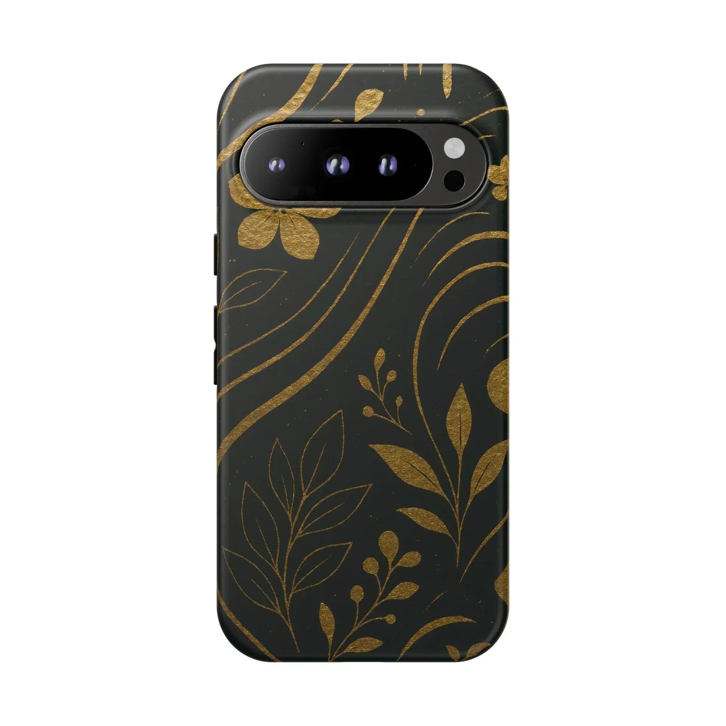 Foil Frenzy Abstract Gold Pattern Phone Case for Samsung Galaxy and Google Pixel - KarArmDesign