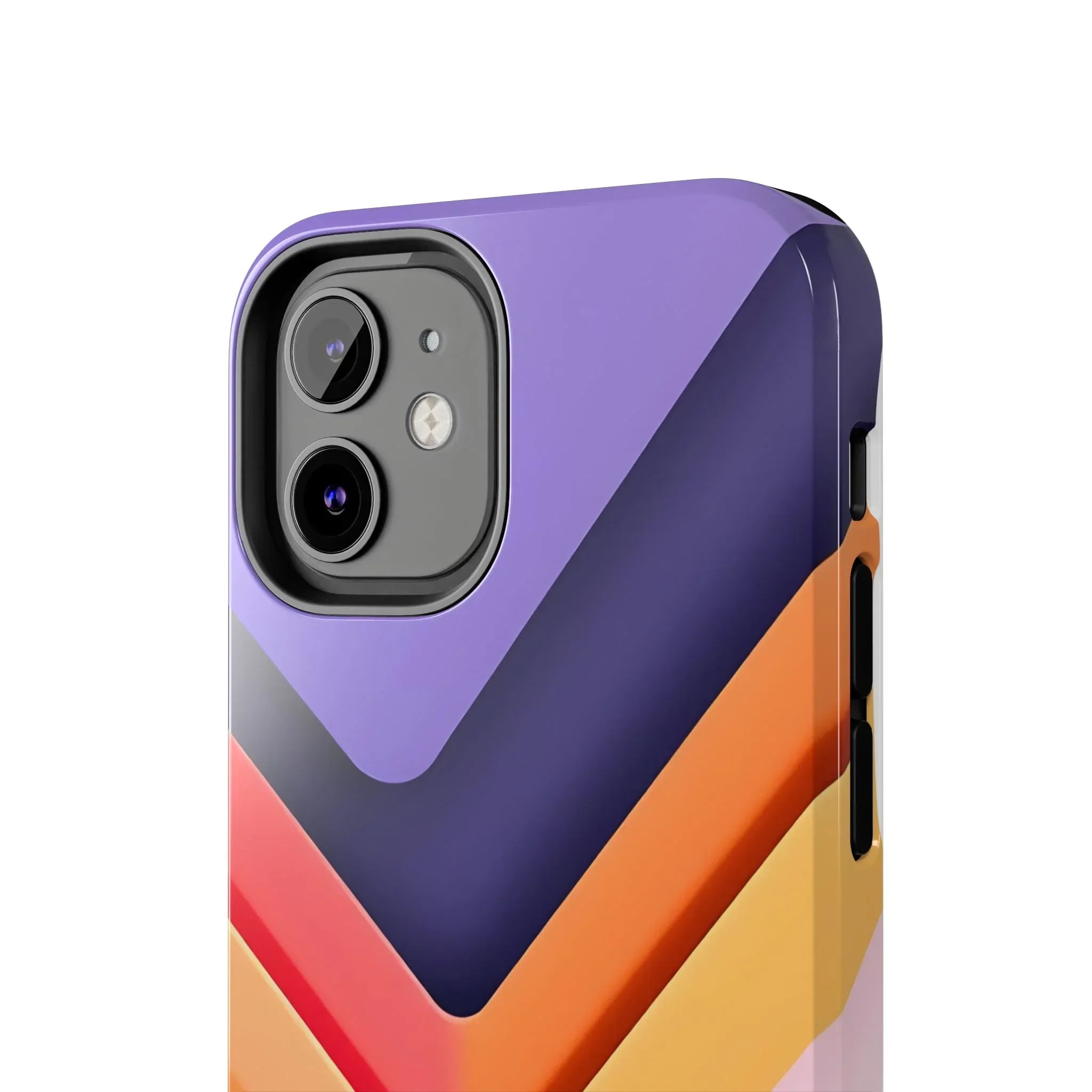 Vibrant Geometric Chevron Phone Case for iPhone and Galaxy - KARARMDESIGN