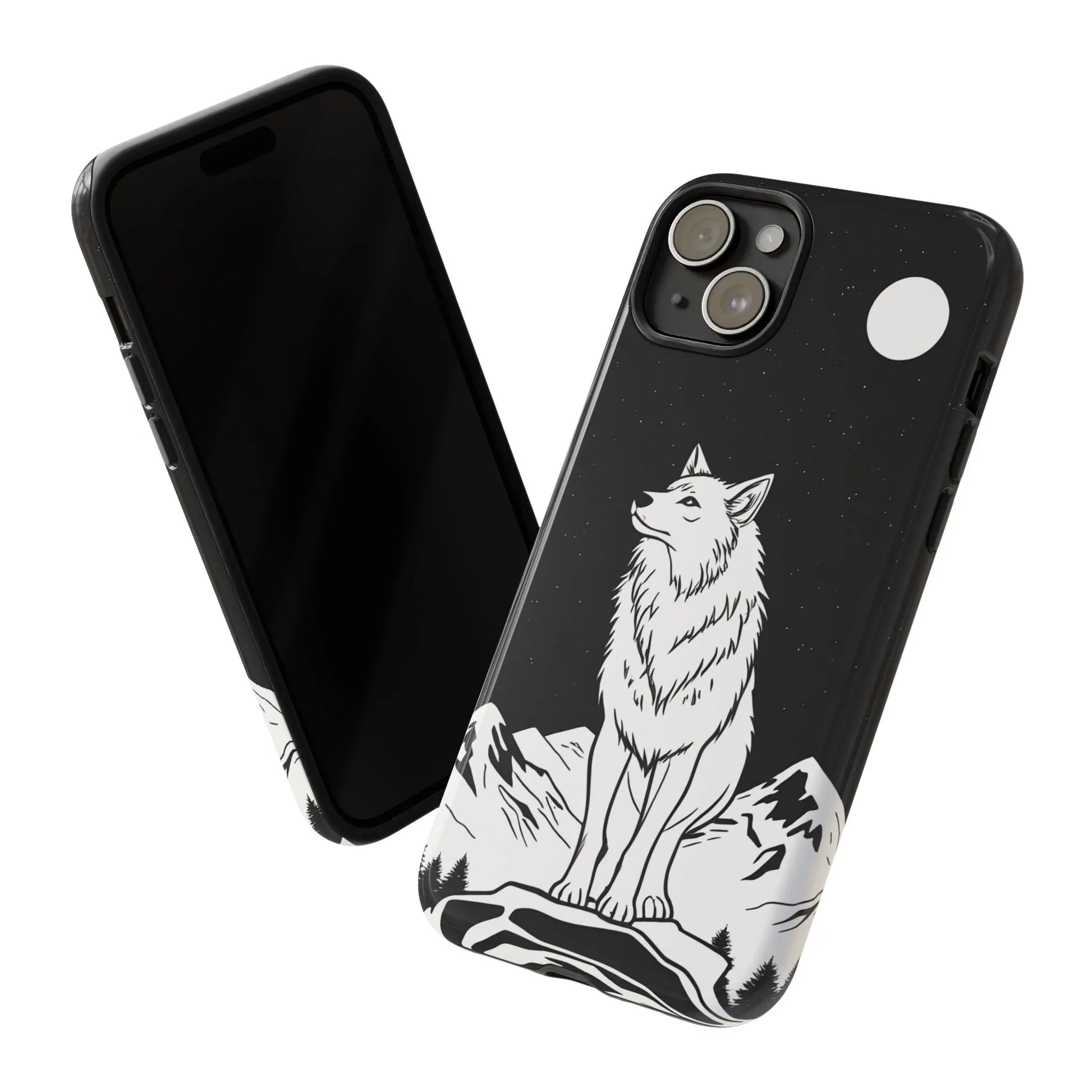 Majestic Wolf Phone Case for iPhone and Galaxy - KARARMDESIGN
