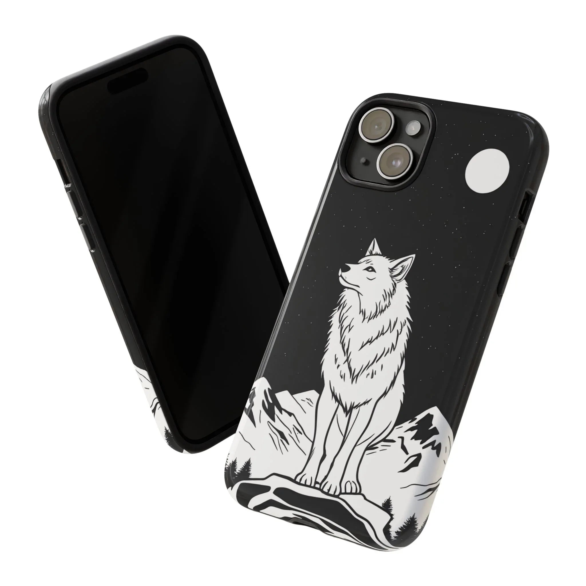 Majestic Wolf Phone Case for iPhone and Galaxy - KARARMDESIGN