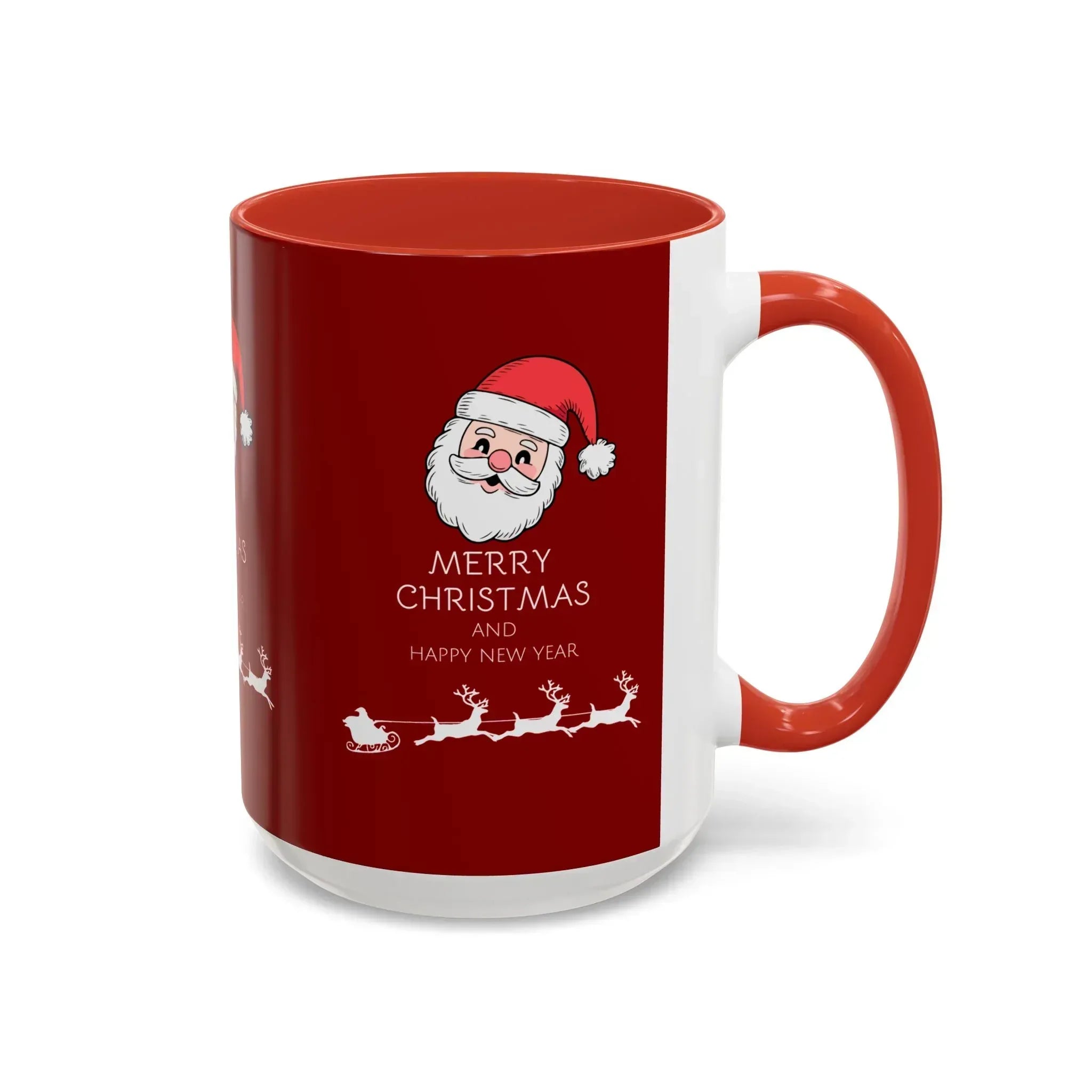 Season’s Smile – Christmas and New Year Accent Coffee Mug (11, 15oz) - KARARMDESIGN