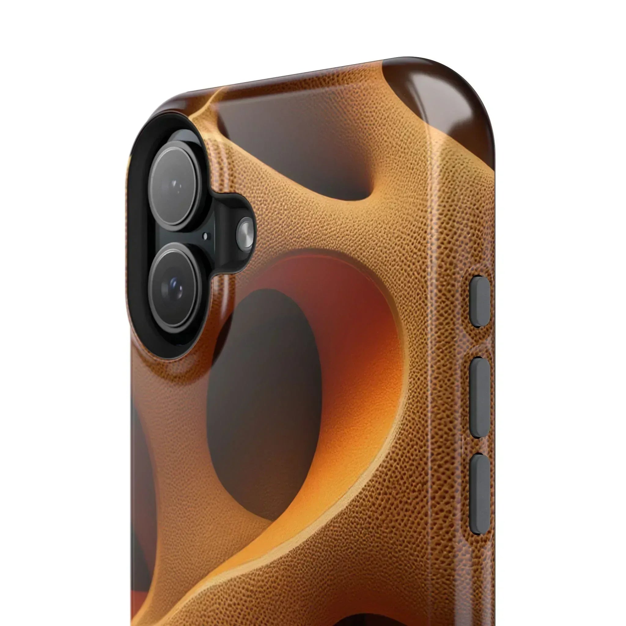 Amber Flow Phone Case for iPhone 11-17 and Galaxy S21-S22 - KARARMDESIGN