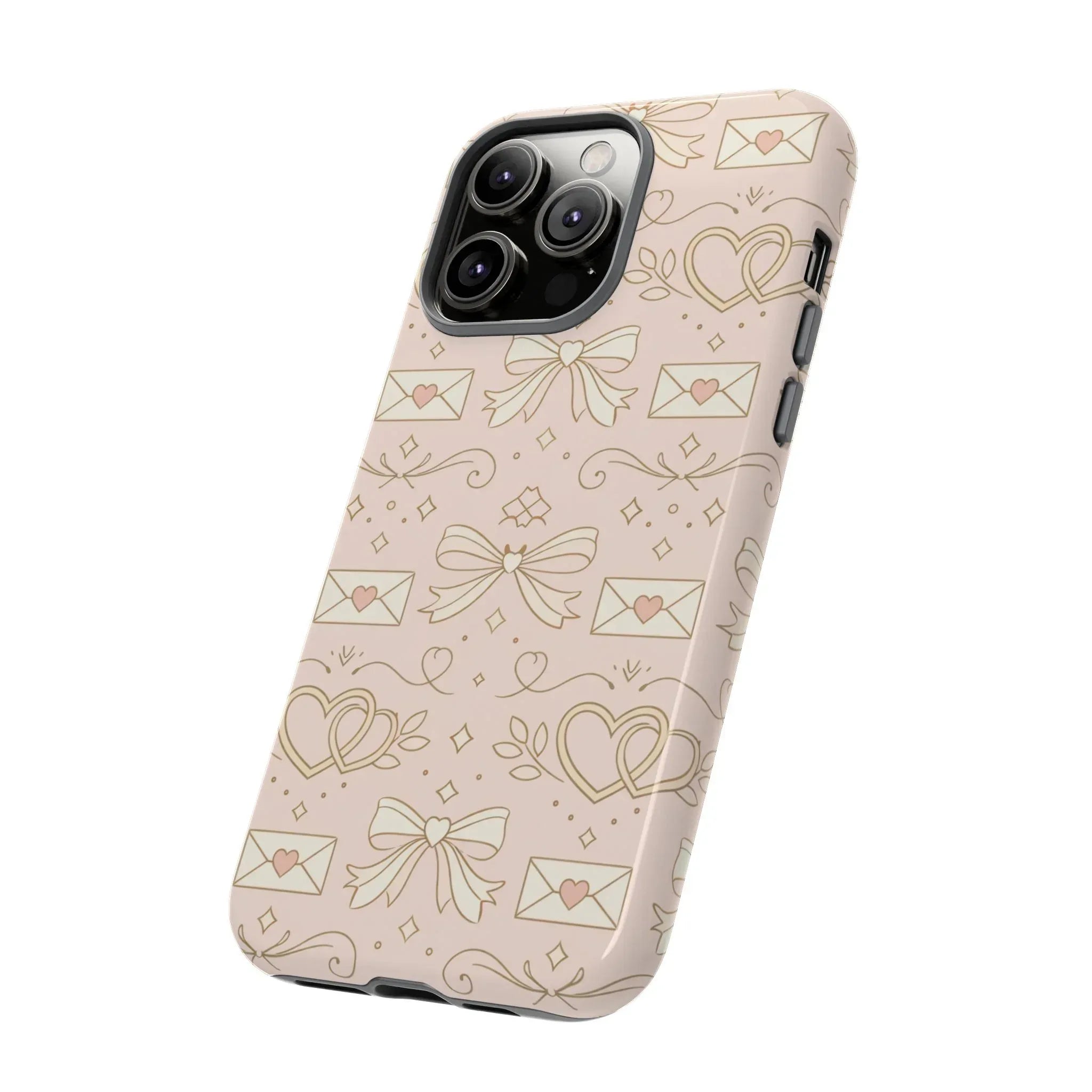 Sweet Romance Tough Phone Case for iPhone 11–17 & Galaxy S10–S25 - KARARMDESIGN