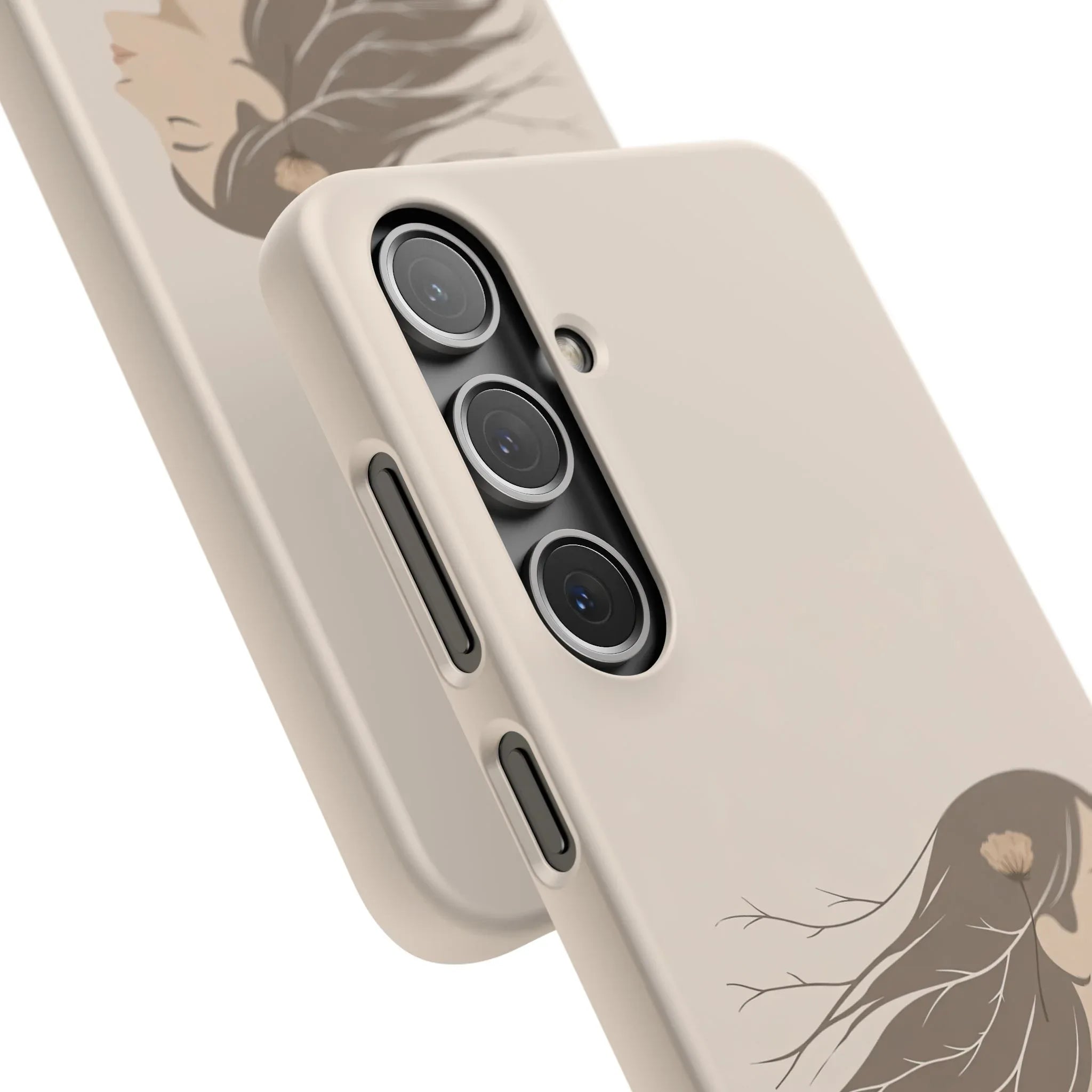 Graceful Strength Phone Case for iPhone 11-17 and Galaxy S20-25 - KARARMDESIGN