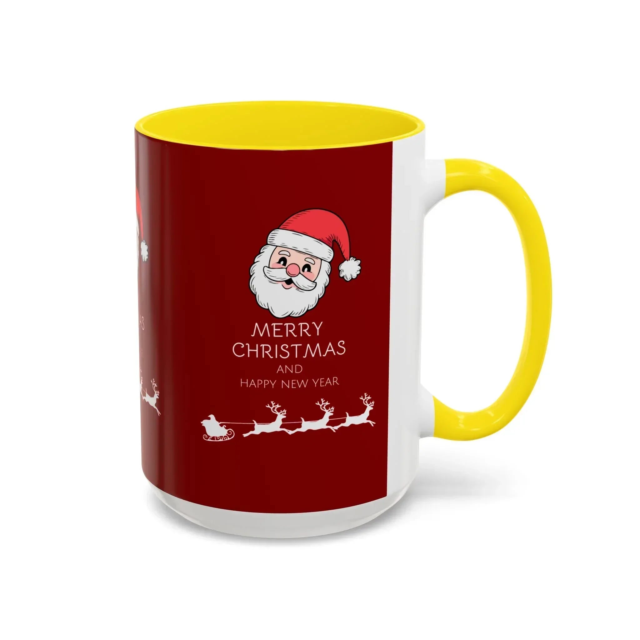 Season’s Smile – Christmas and New Year Accent Coffee Mug (11, 15oz) - KARARMDESIGN