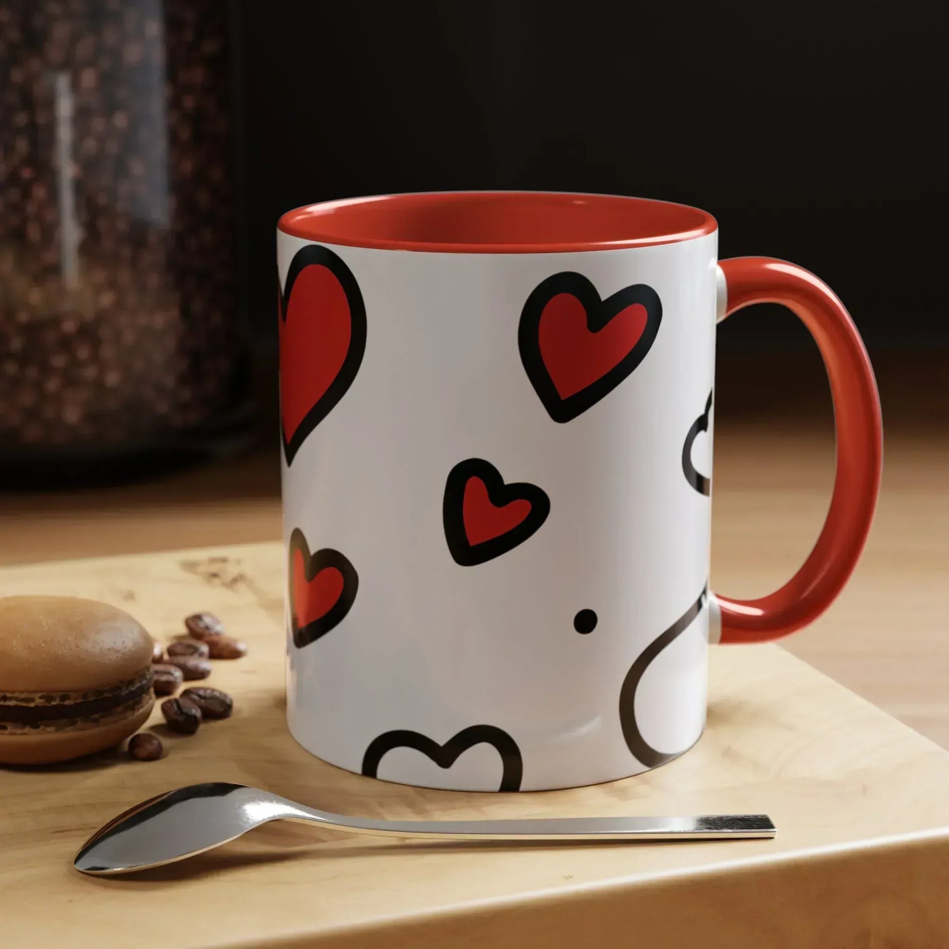 Love Overflow Mug – Accent Coffee Mug (11, 15oz) - KARARMDESIGN