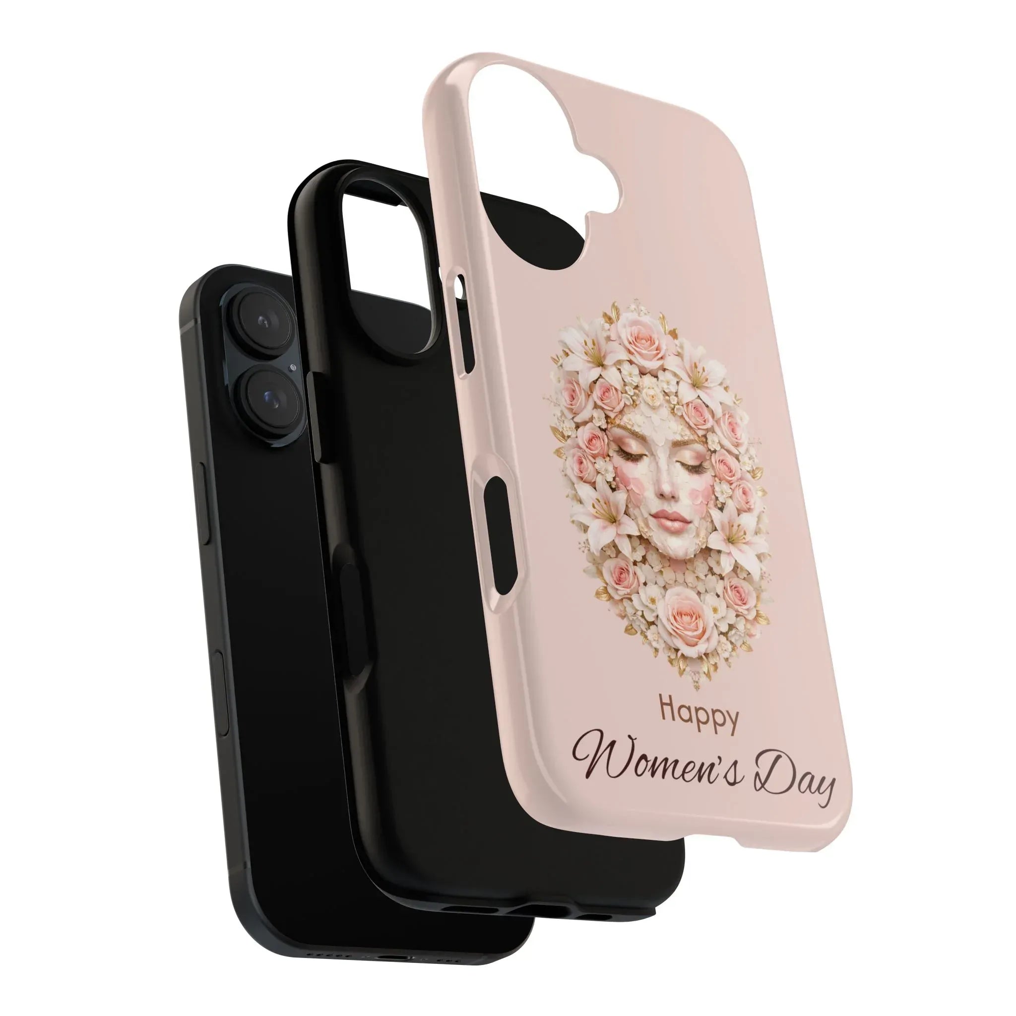 She Blooms Phone Case for iPhone 8-17 - KARARMDESIGN