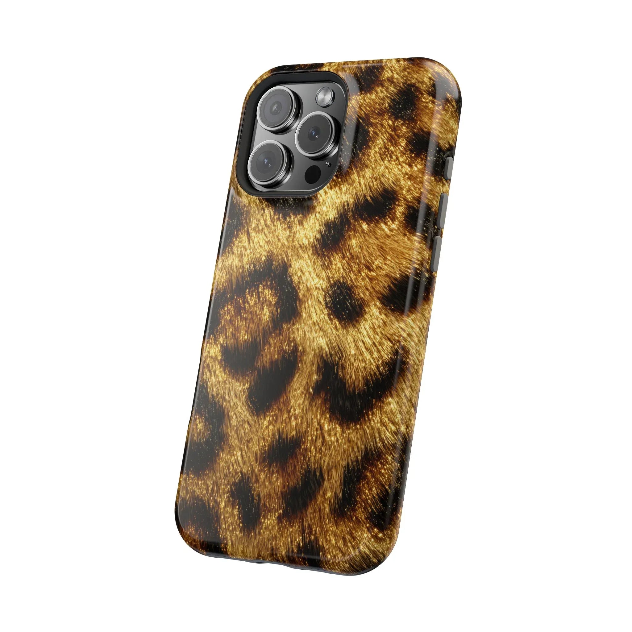 Leopard Print Phone Case for iPhone 13-17 - KARARMDESIGN