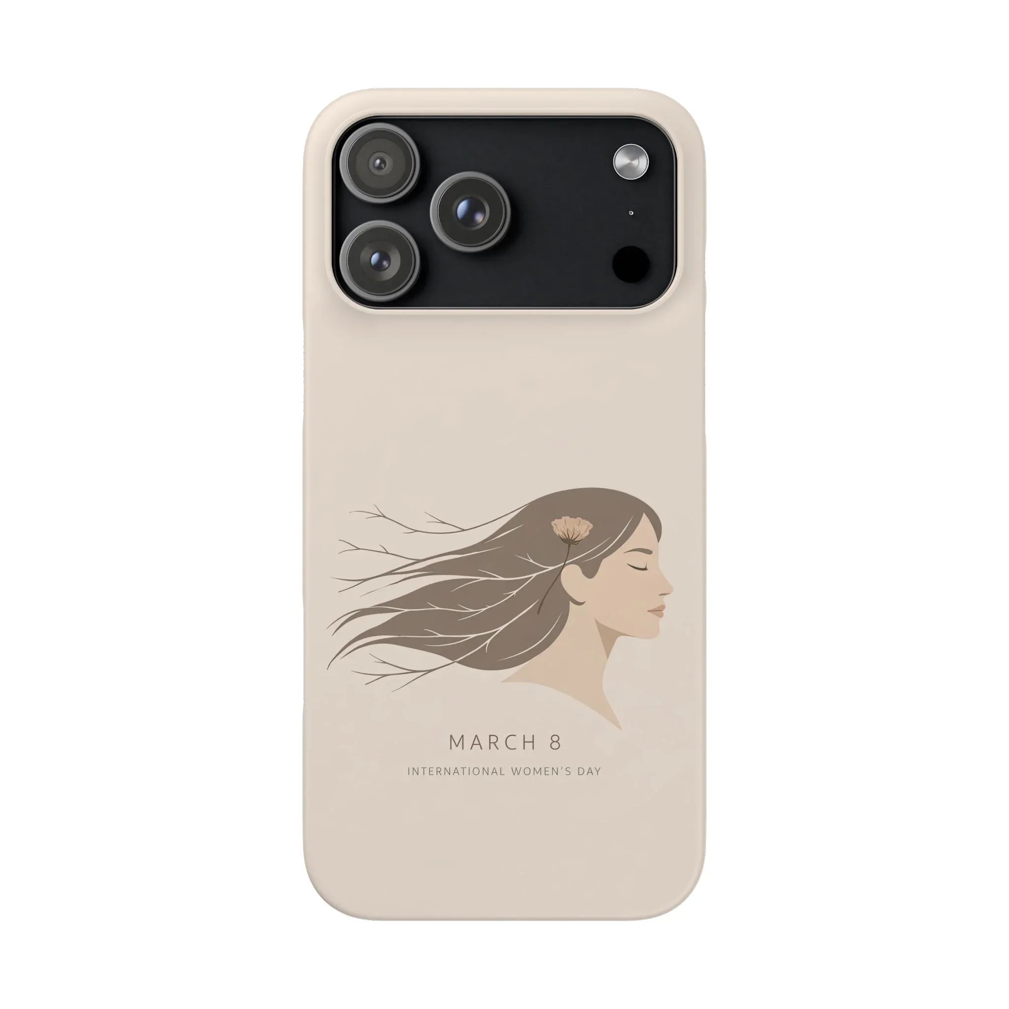 Graceful Strength Phone Case for iPhone 11-17 and Galaxy S20-25 - KARARMDESIGN