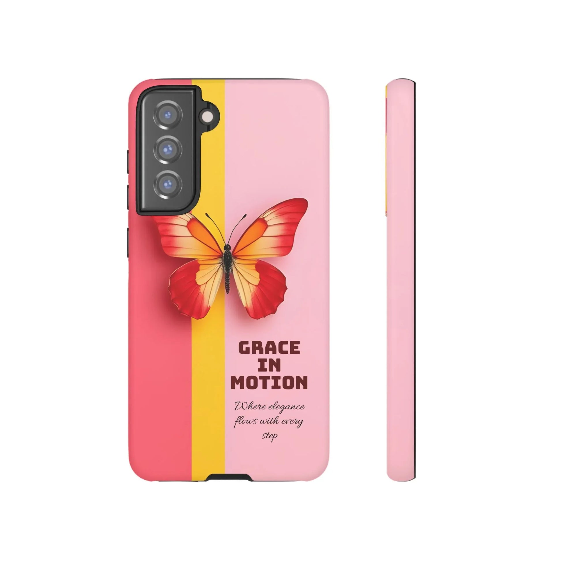 Grace in Motion – Elegant Phone Case for iPhone, Galaxy & Pixel - KARARMDESIGN