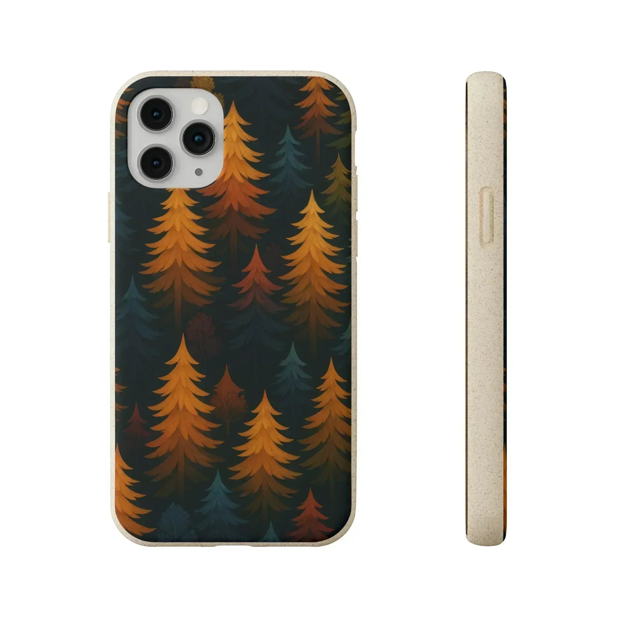 Eco Forest Biodegradable Phone Case for iPhone 11-16 and Galaxy S20-S22 - KARARMDESIGN