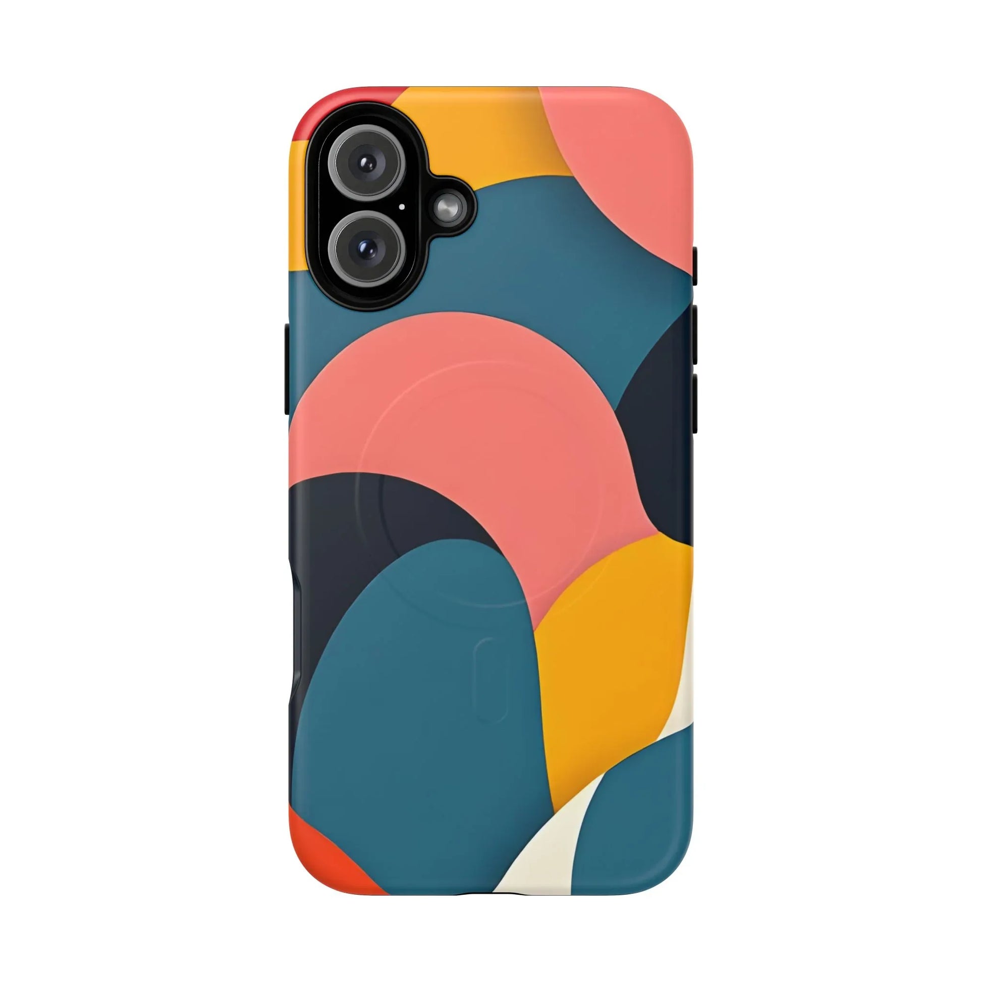 Colorful Abstract Art Phone Case for iPhone 13-17 - KARARMDESIGN