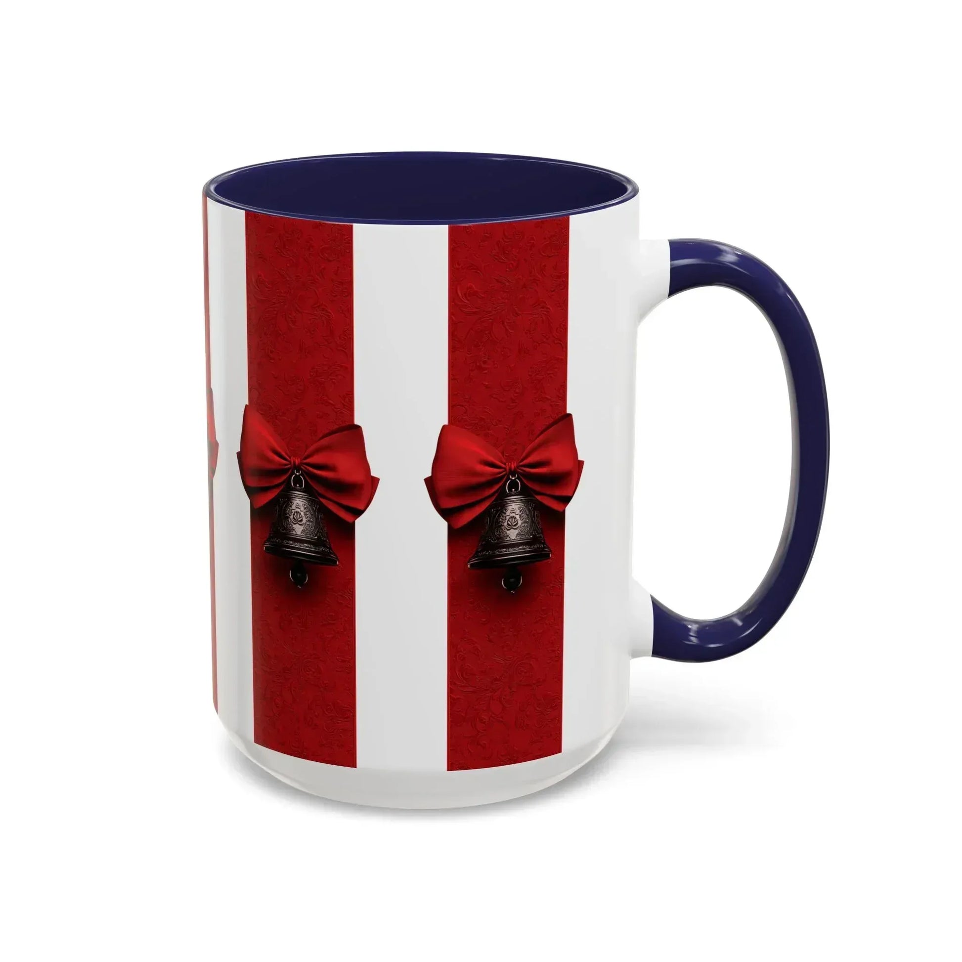 Holiday Bells Mug - Accent Coffee Mug (11, 15oz) - KARARMDESIGN
