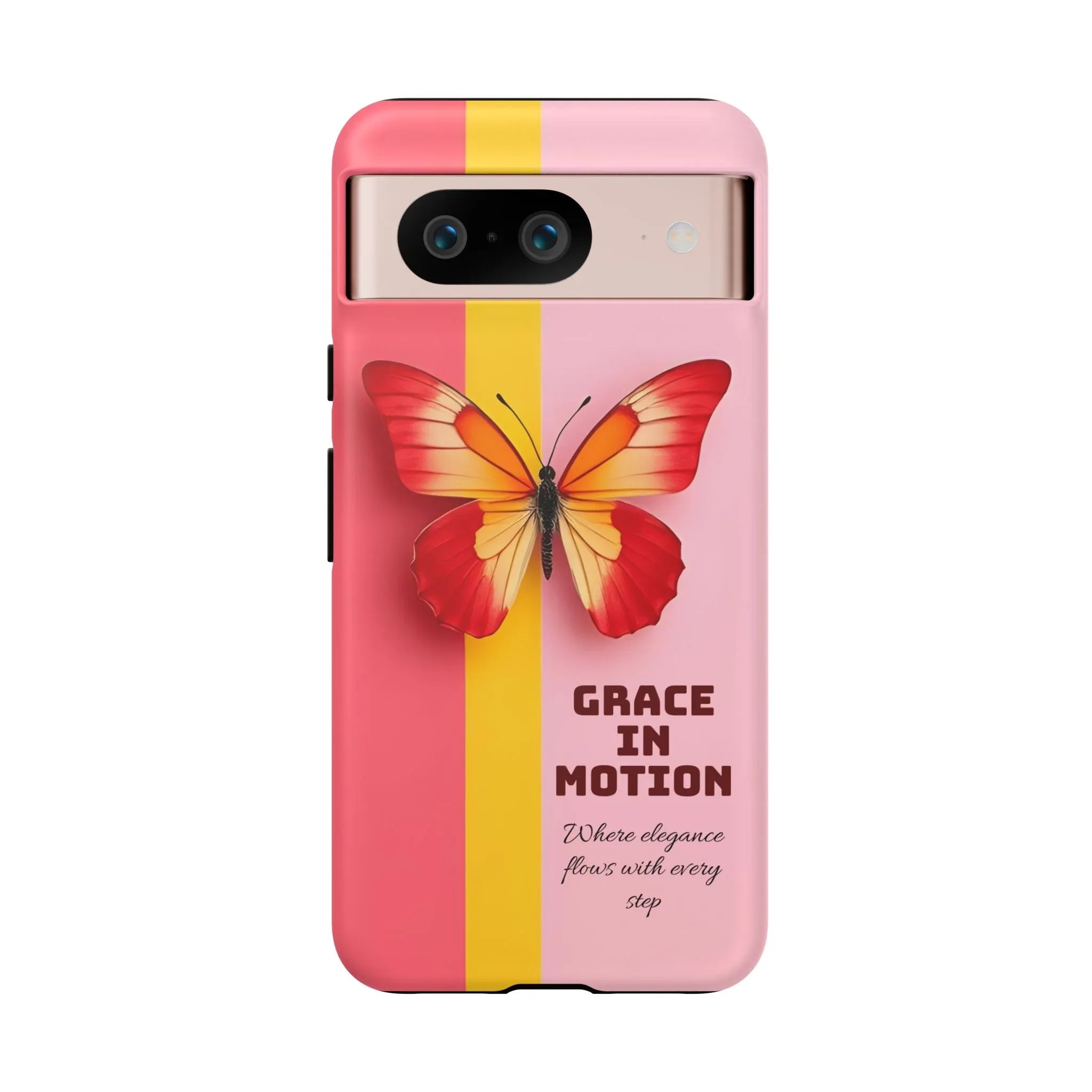 Grace in Motion – Elegant Phone Case for iPhone, Galaxy & Pixel - KARARMDESIGN