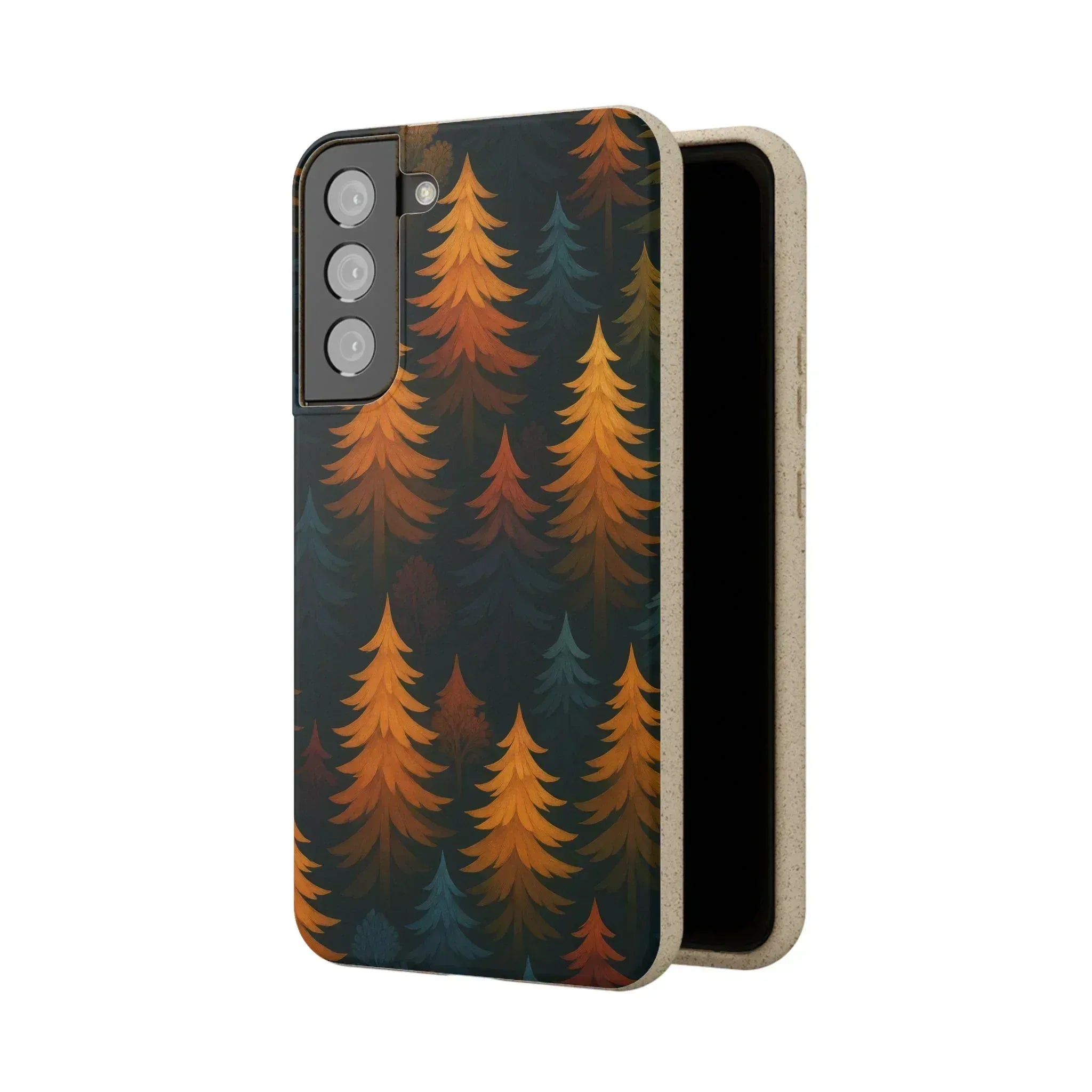 Eco Forest Biodegradable Phone Case for iPhone 11-16 and Galaxy S20-S22 - KARARMDESIGN