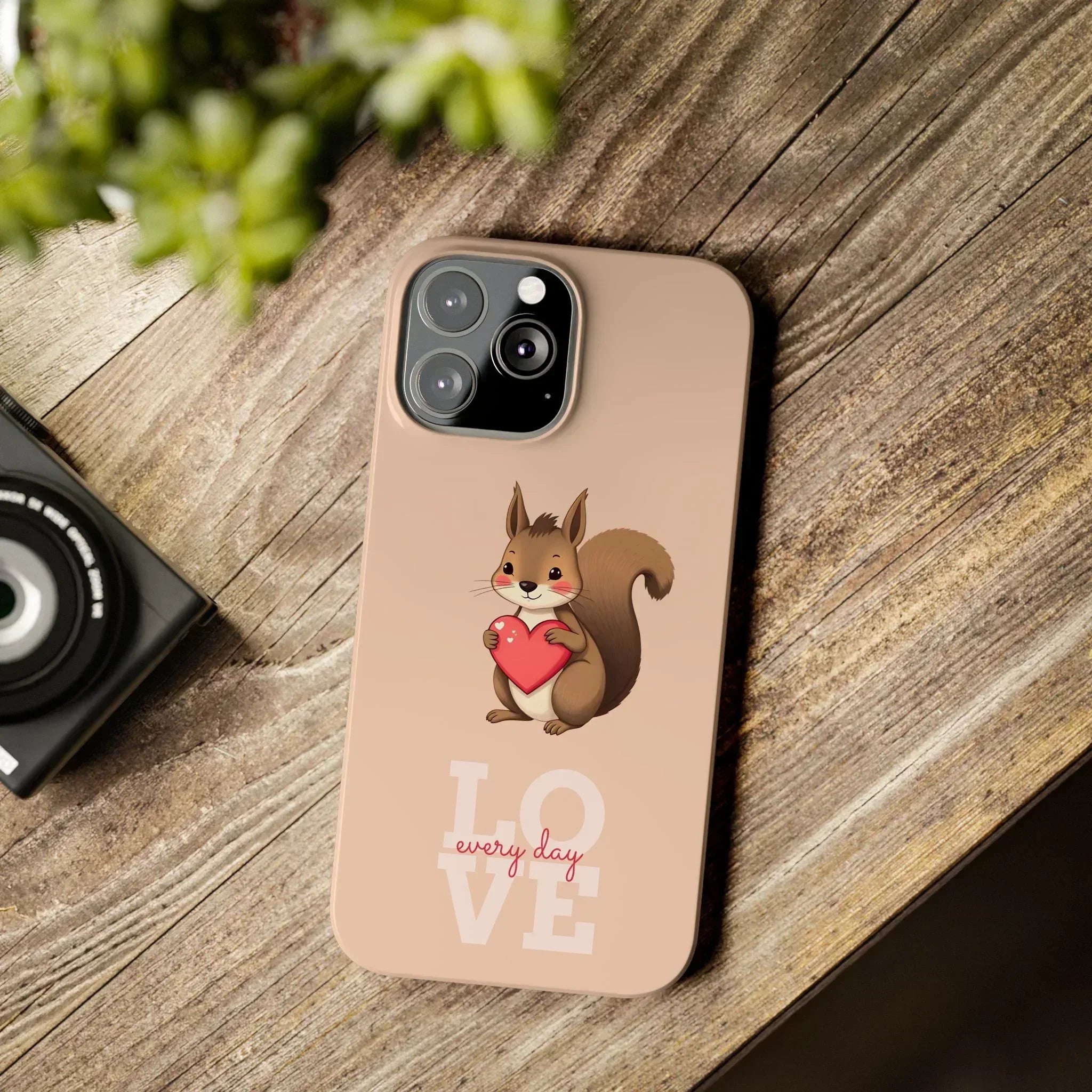 Cute Squirrel Phone Case for iPhone 11-17 - KARARMDESIGN