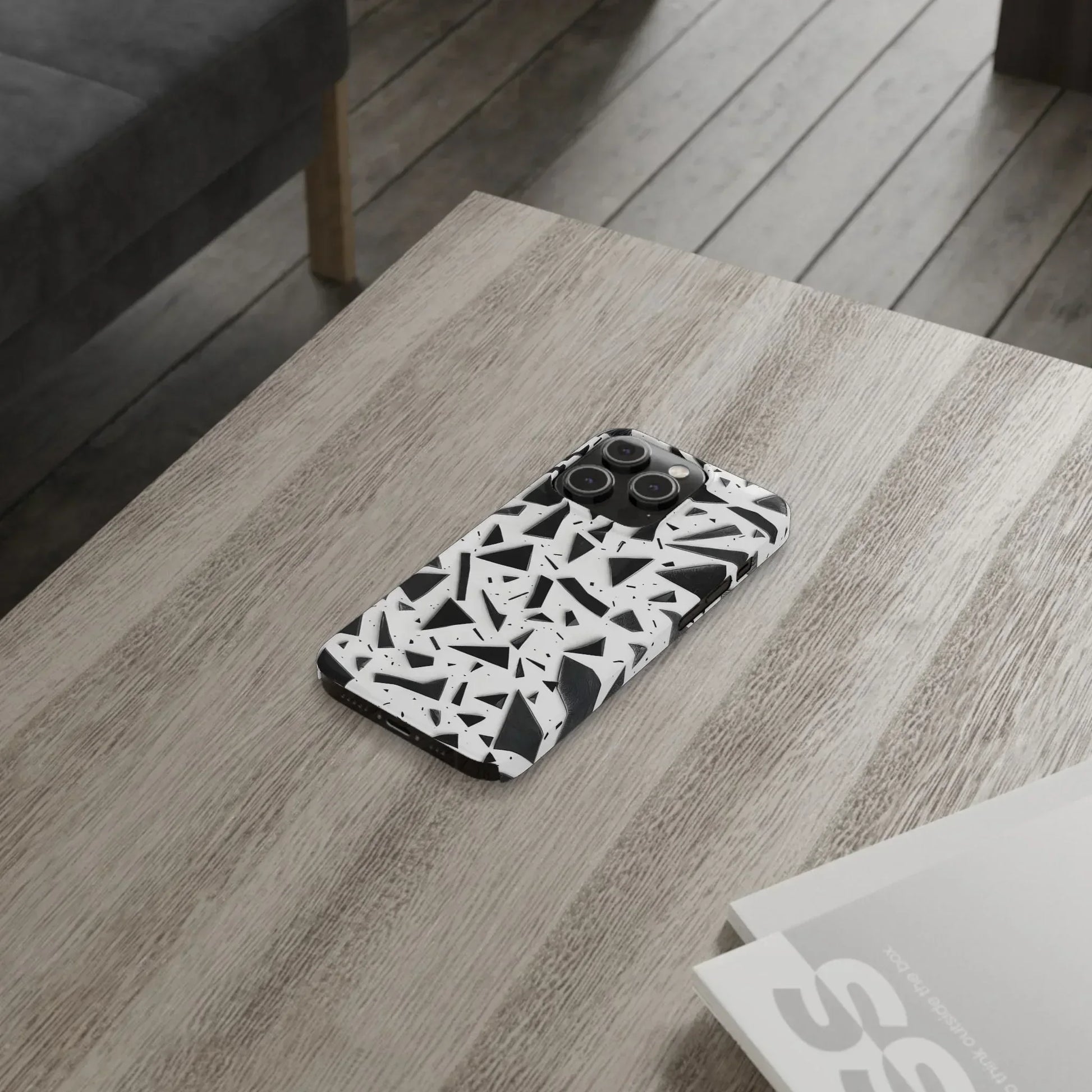 Abstract Slim Phone Case for iPhone 11-17 - KARARMDESIGN