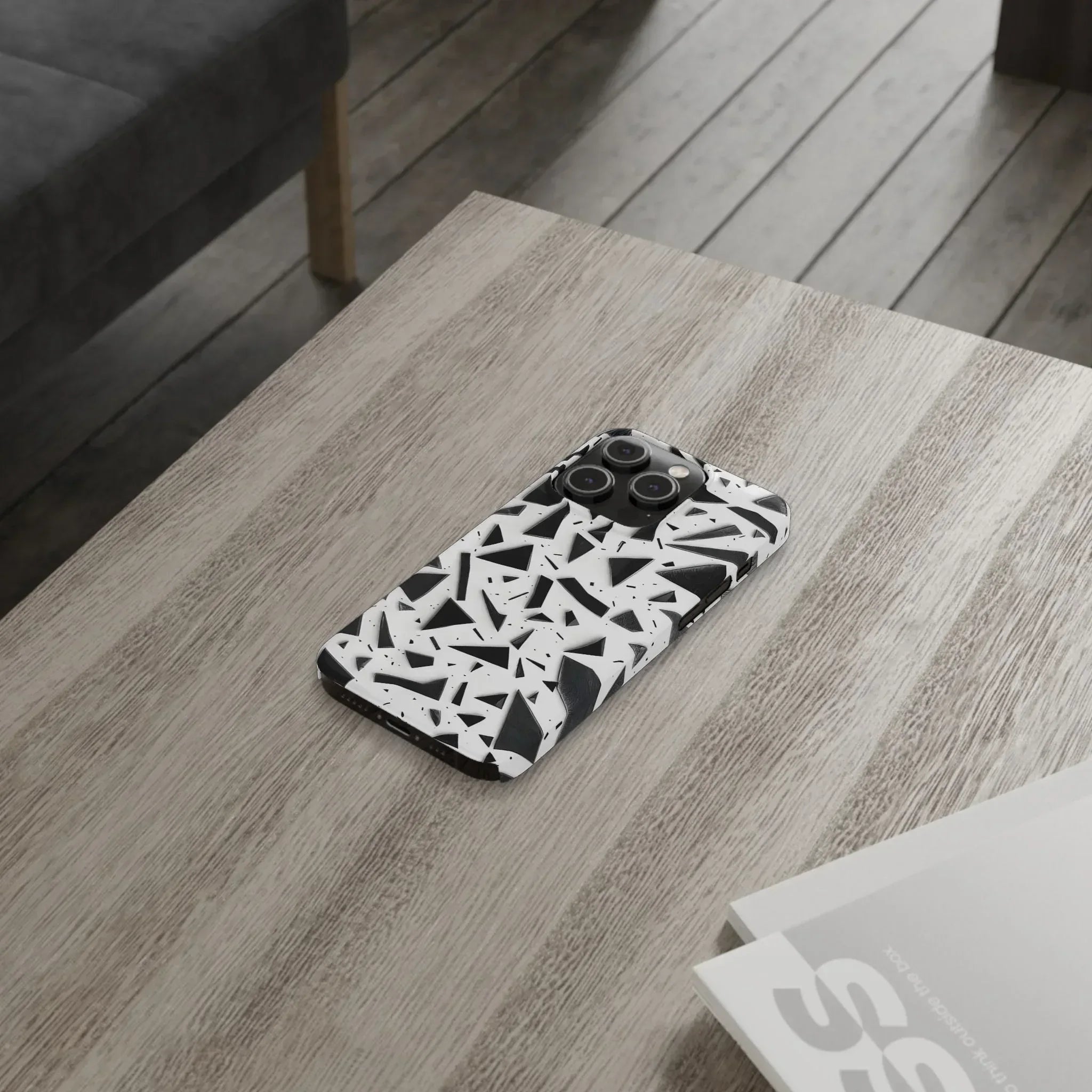 Abstract Slim Phone Case for iPhone 11-17 - KARARMDESIGN