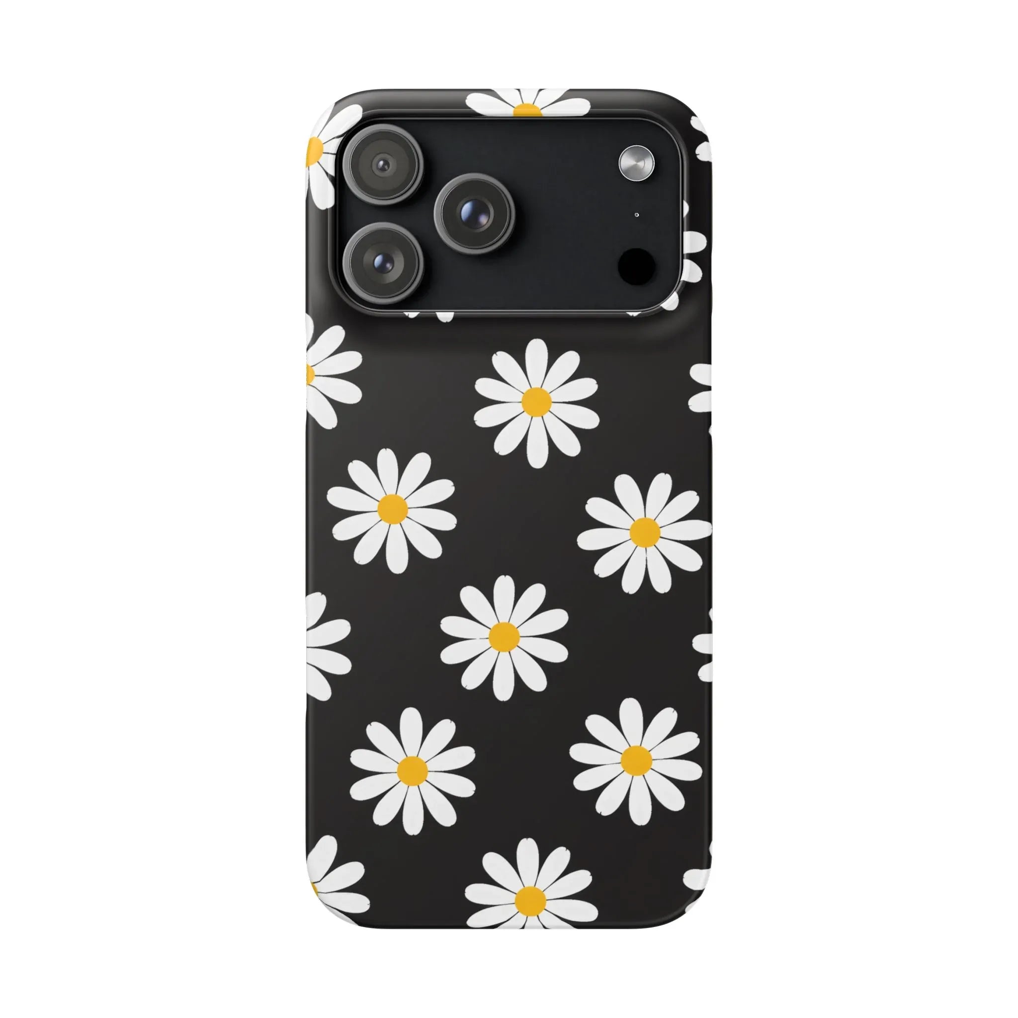 Daisy Charm Phone Case for iPhone 11-17 and Galaxy S20-S25 - KARARMDESIGN