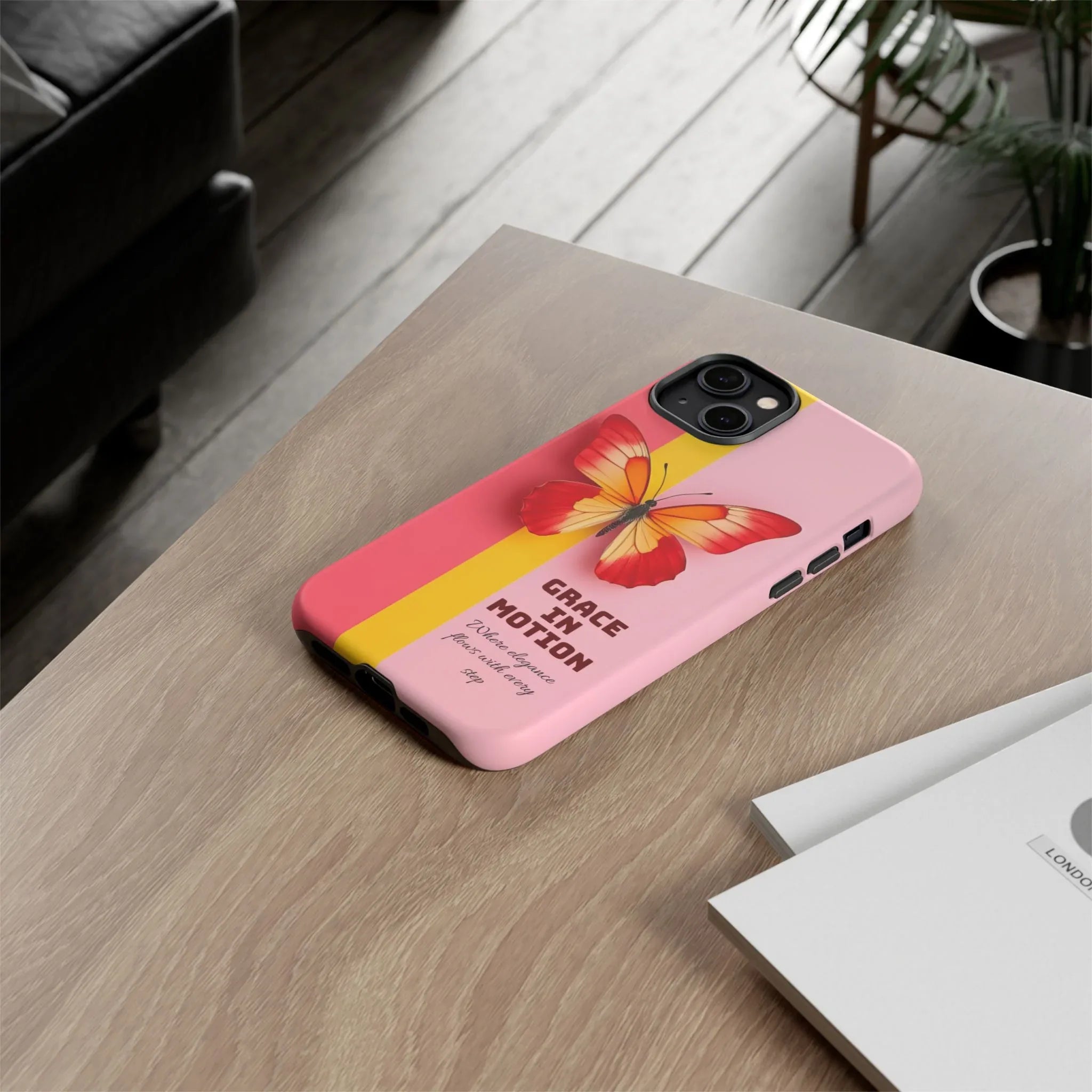 Grace in Motion – Elegant Phone Case for iPhone, Galaxy & Pixel - KARARMDESIGN