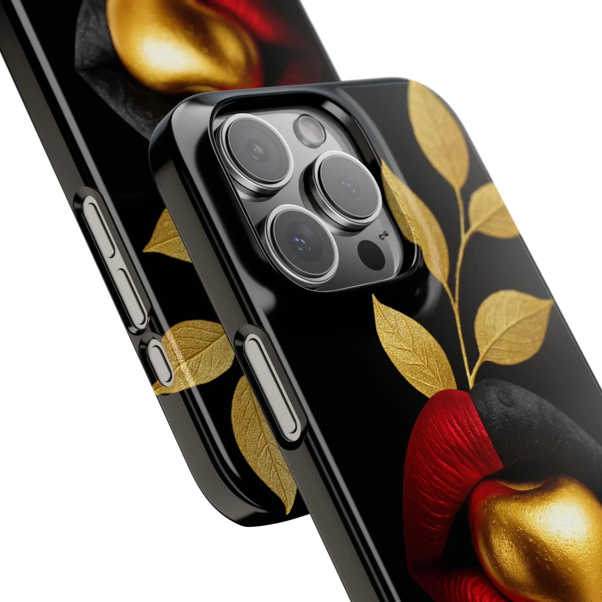 Gilded Expression Phone Case for iPhone 7-17 Models - KARARMDESIGN