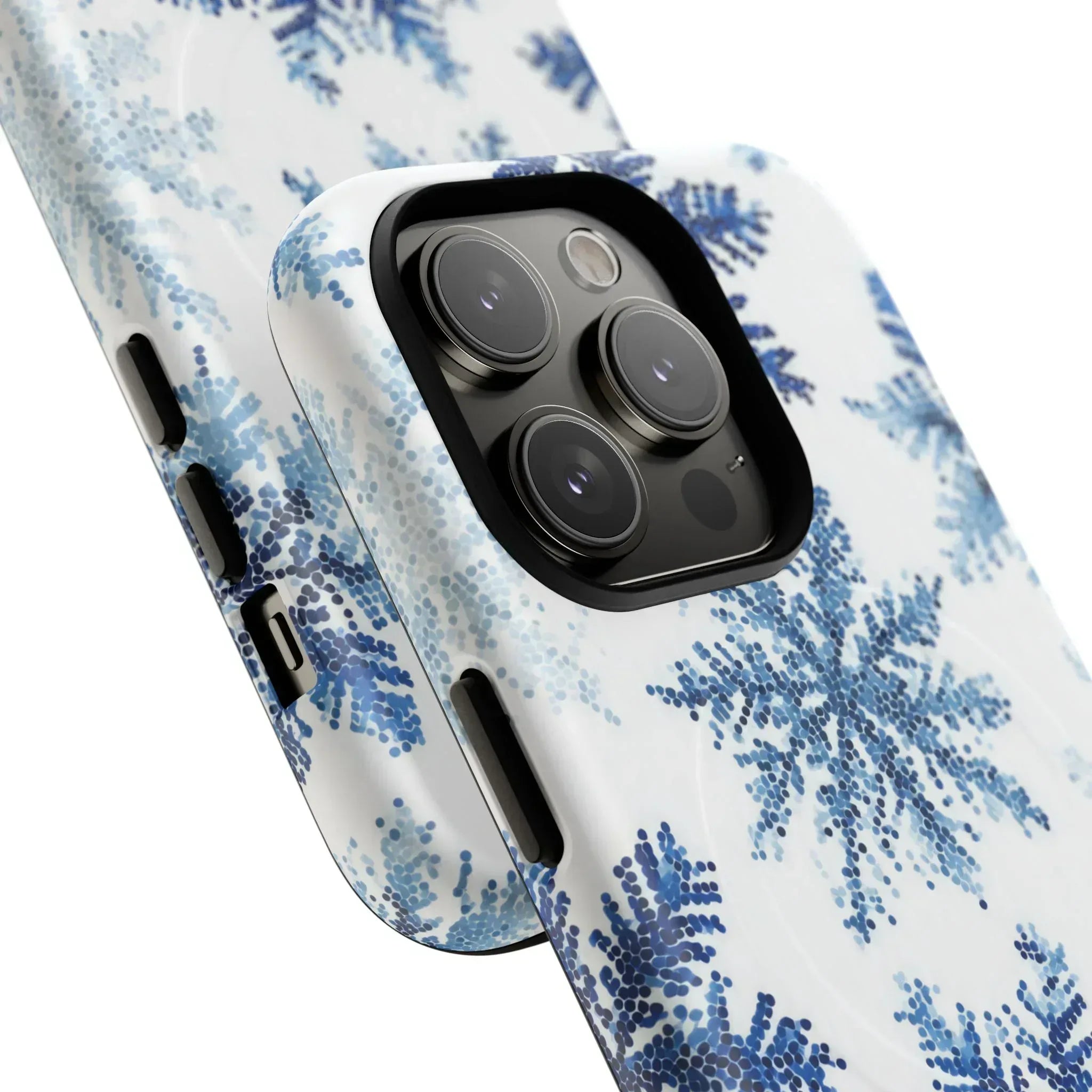 Snowflake Elegance Phone Case for iPhone 13-17 - KARARMDESIGN