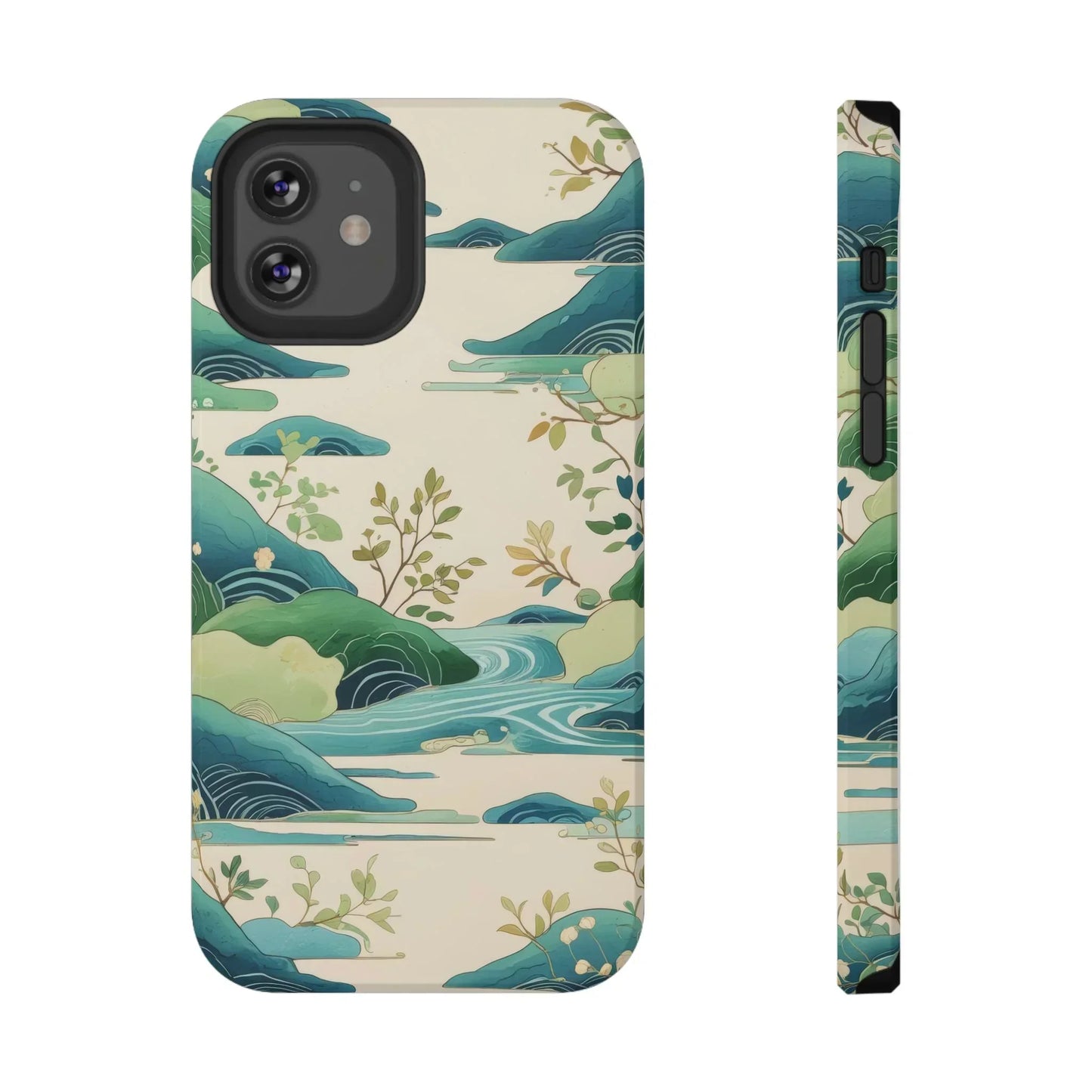 Nature Landscape Phone Case for iPhone 12-16 and Samsung Galaxy S21-S22 Models - KarArmDesign